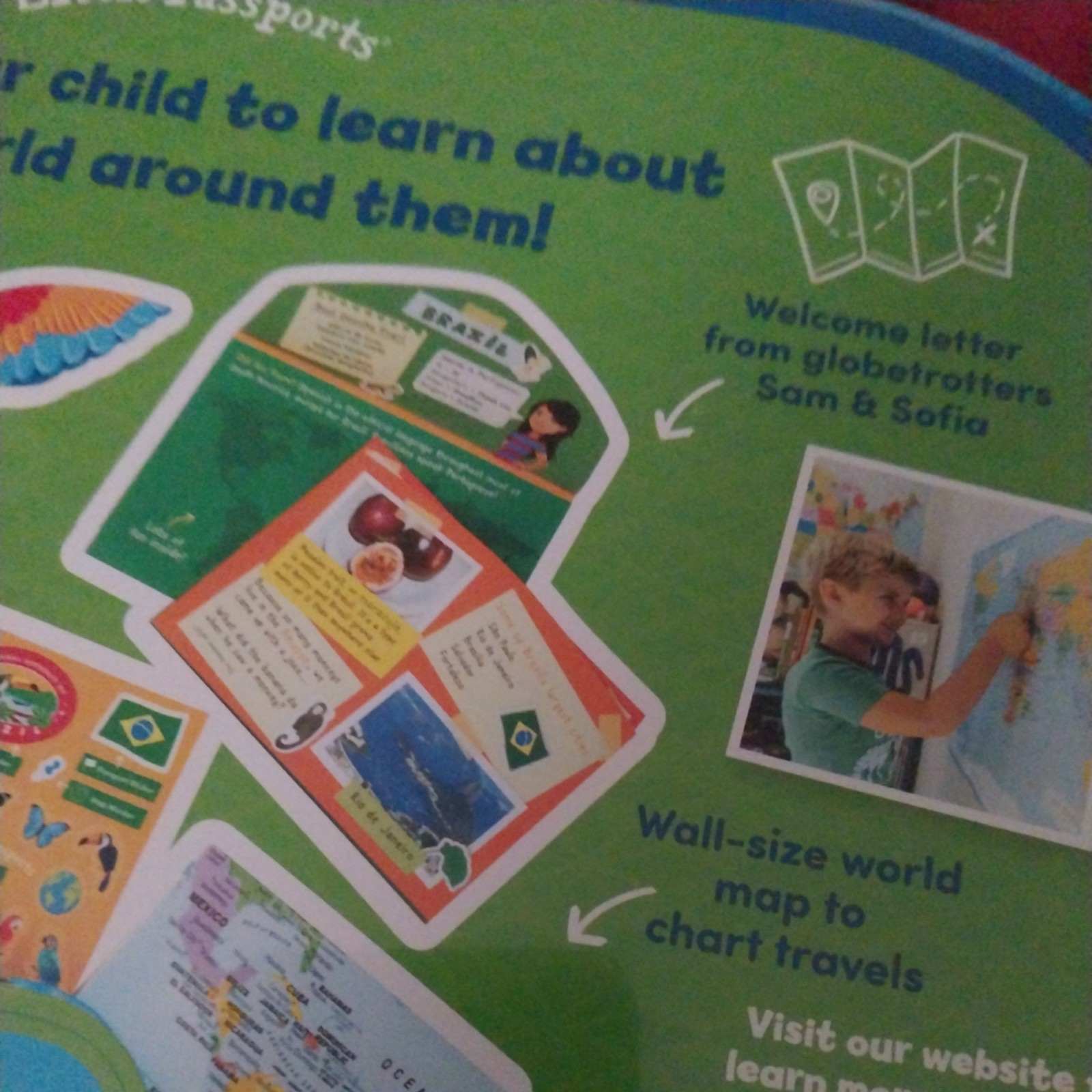 New Little Passports:A Global Adventure My World Edition Kit for Ages6=10 Brazil