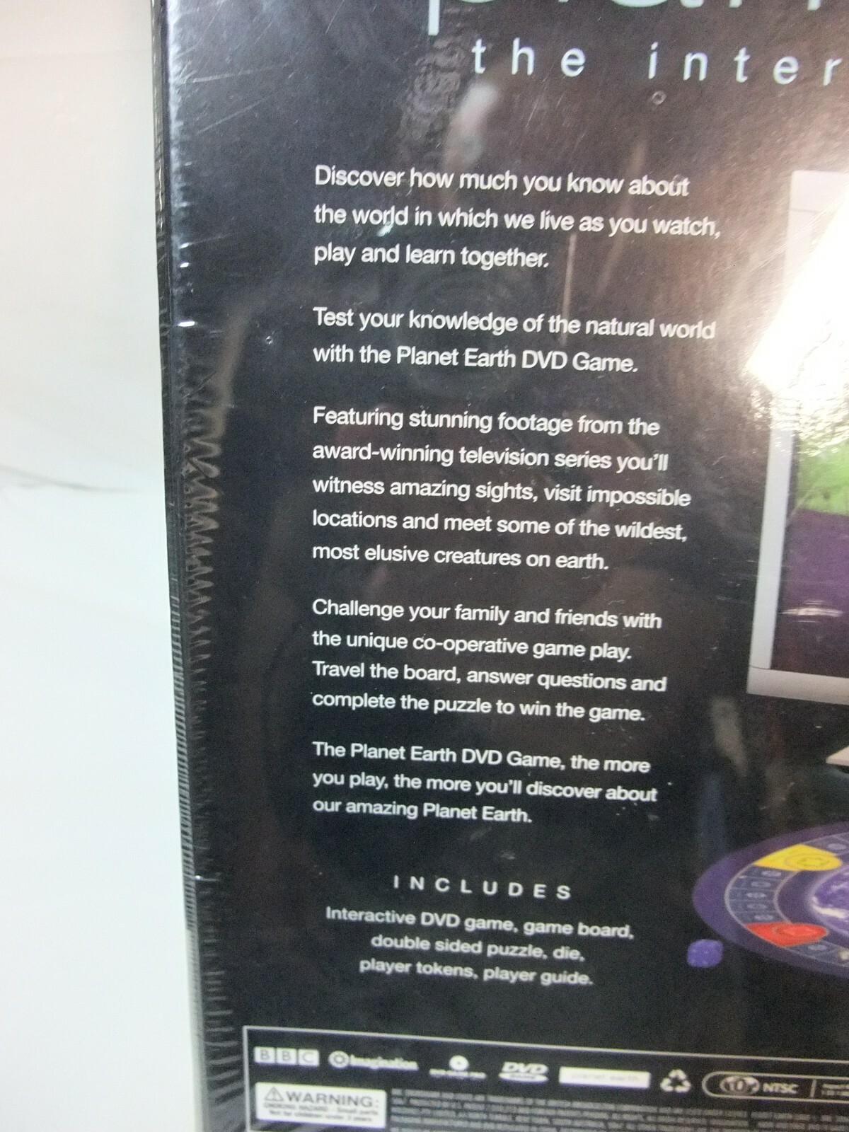 BBC Planet Earth the Interactive DVD Game – New sealed. -Imagination