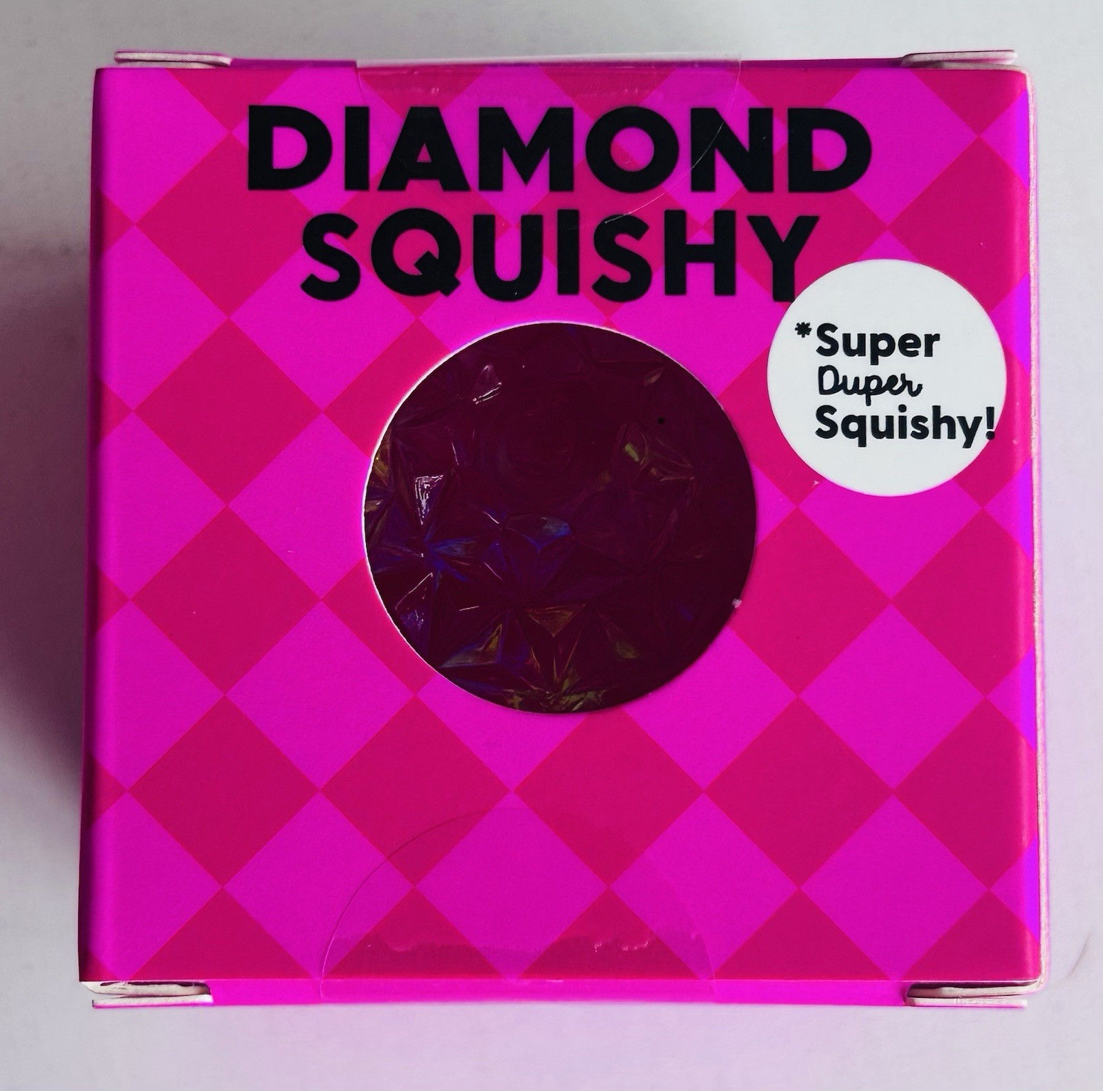 RARE Pink J’adore Super Duper Squishy 3-Pack Cool Cube, Diamond, Gum Droppable