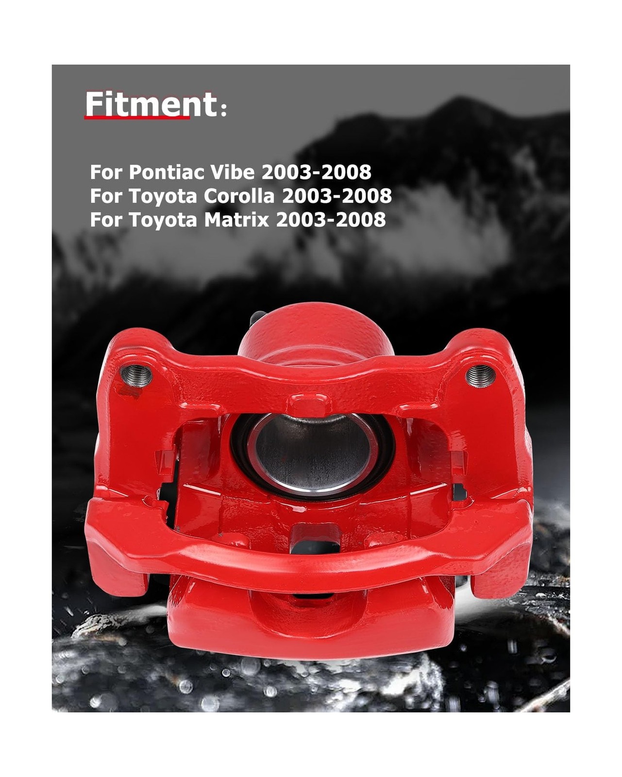 cciyu 19B2698 19B2699 Front Left & Right Brake Calipers With Bracket For Pont…