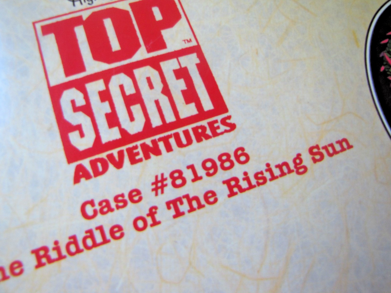 Highlights Top Secret Adventures Case 81986 Japan Riddle of Rising Sun Sealed