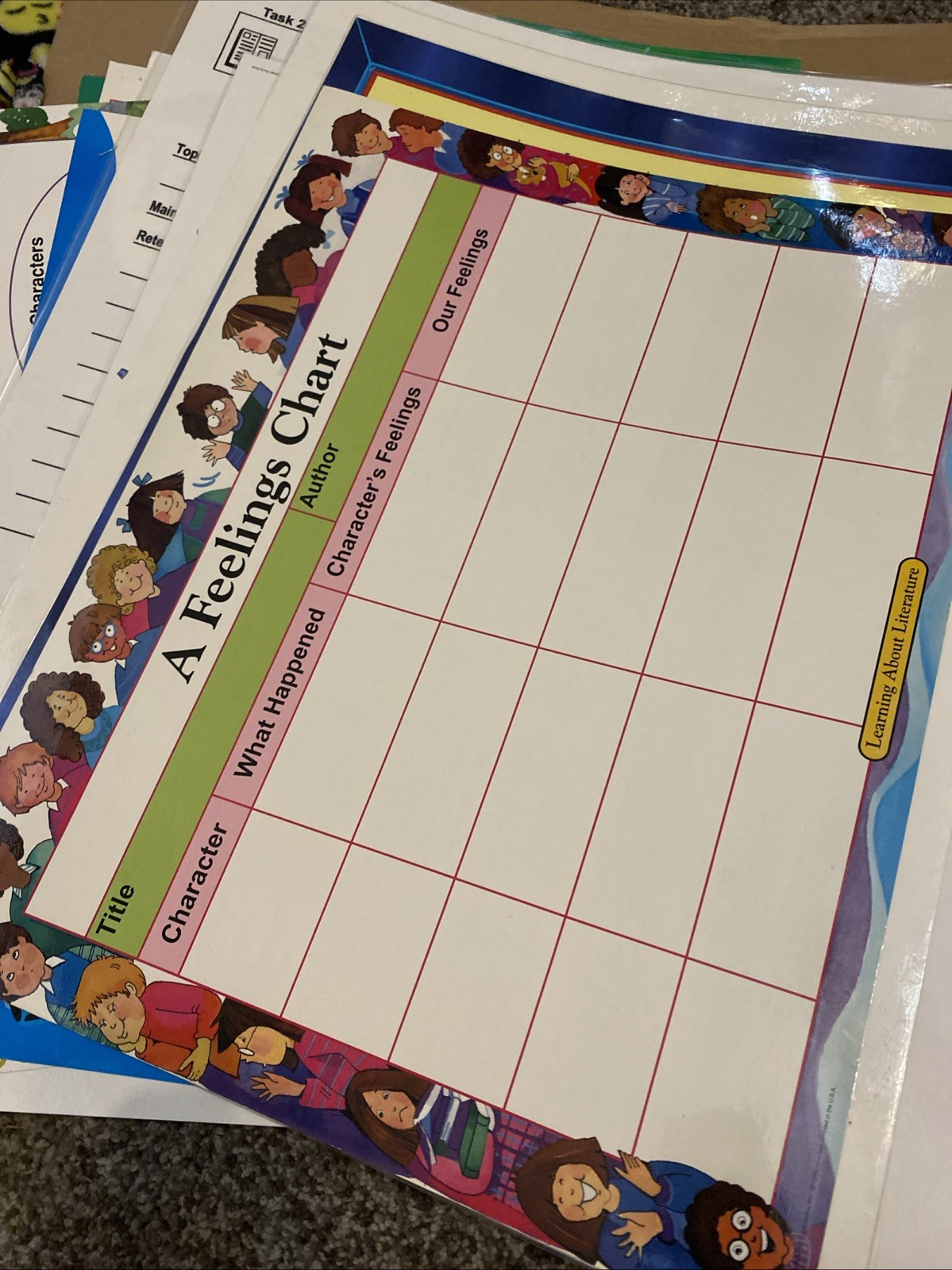 MEGA Language Arts Classroom Poster Lot ~100 Pieces Writing, Grammar, Reading