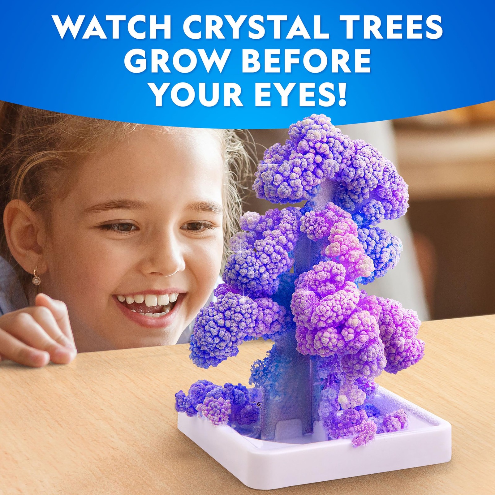 Blue Marble National Geographic Ultimate Crystal Growing Kit Grow 5 Types Of