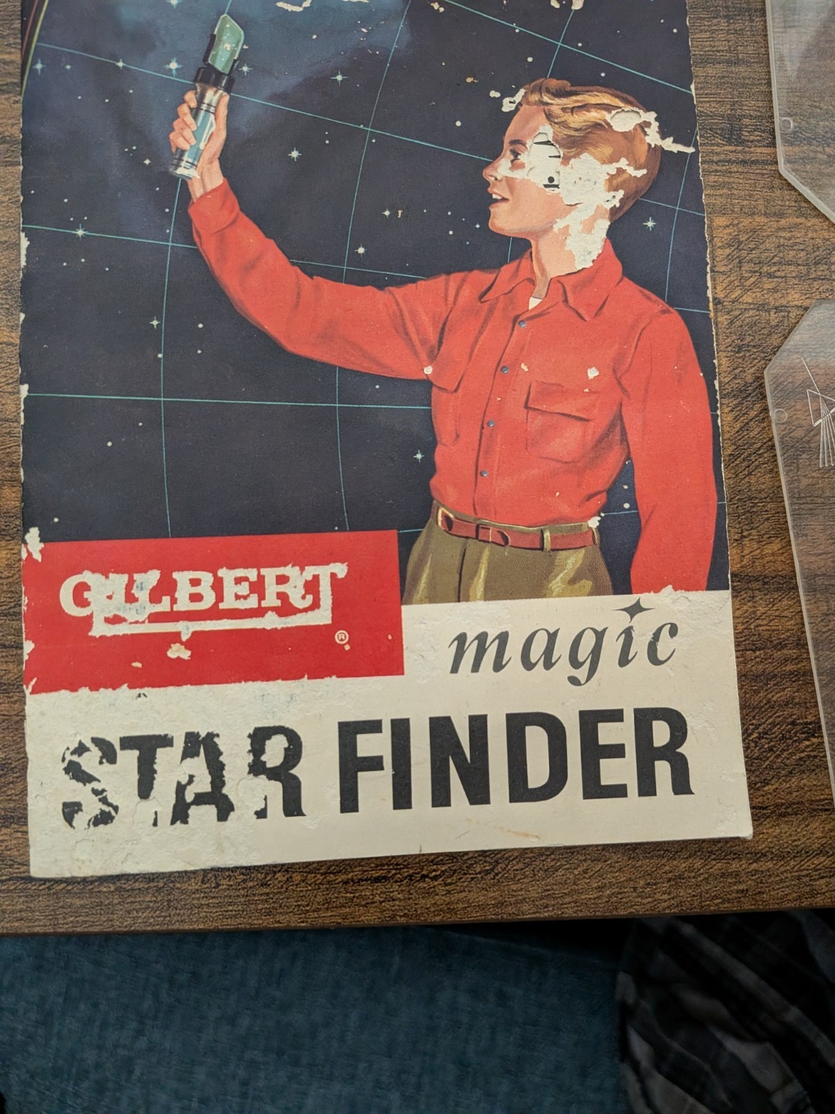 Gilbert Magic Star Finder Vintage Astronomy Educational Toy Booklet 8-11 Years