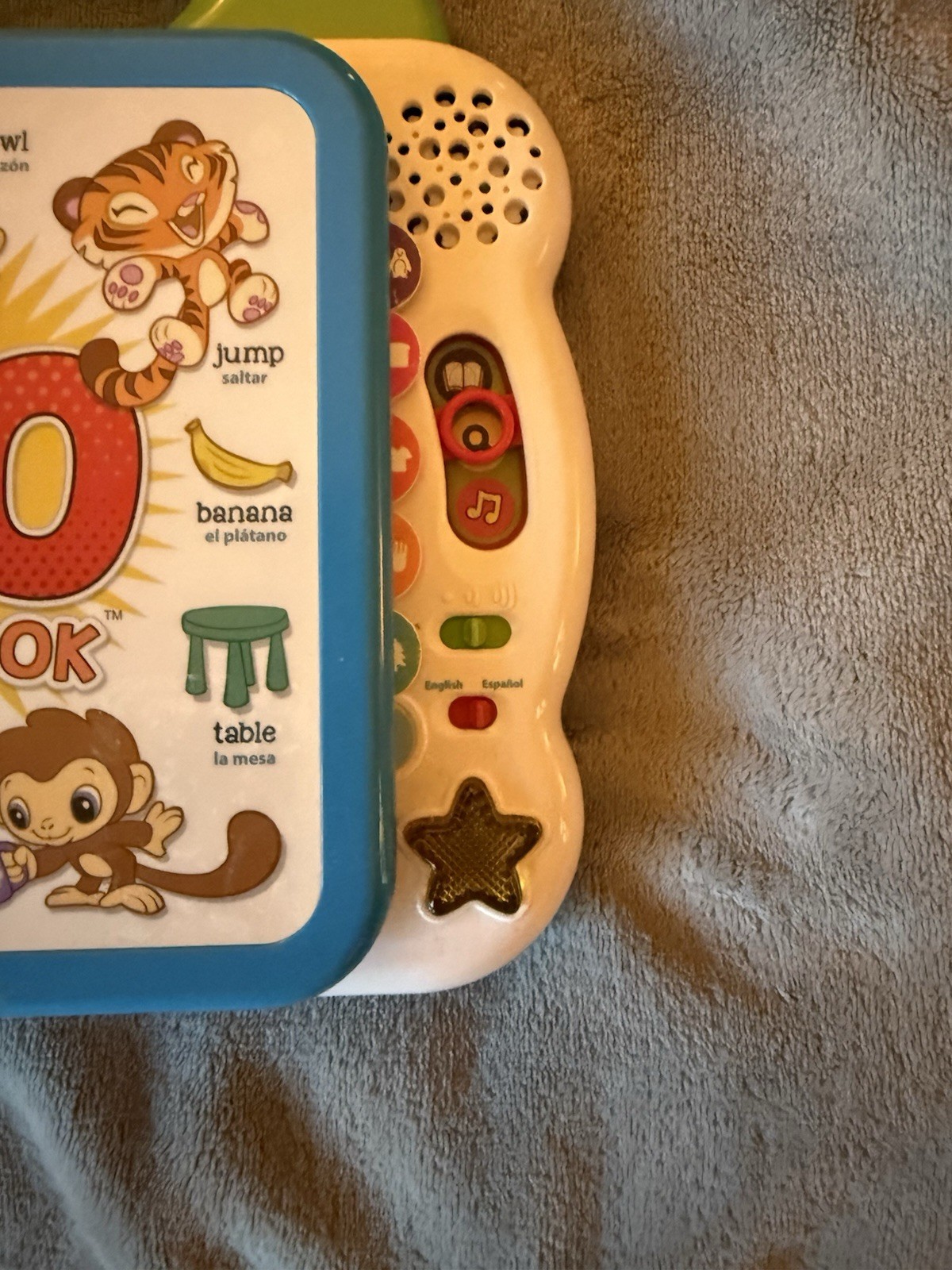LeapFrog Learning Friends 100 Words Book Electronic Bilingual, Tested & Works