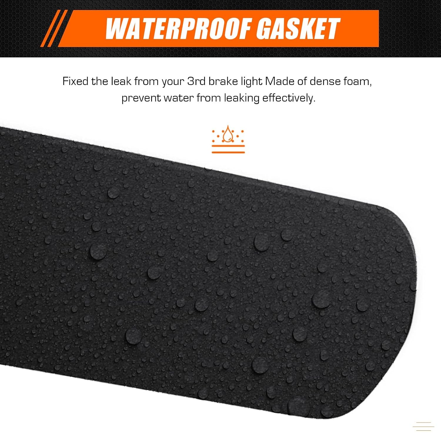 Chevy Silverado GMC Sierra 3rd Brake Light Seal Gasket Tresound 1500 Replacement
