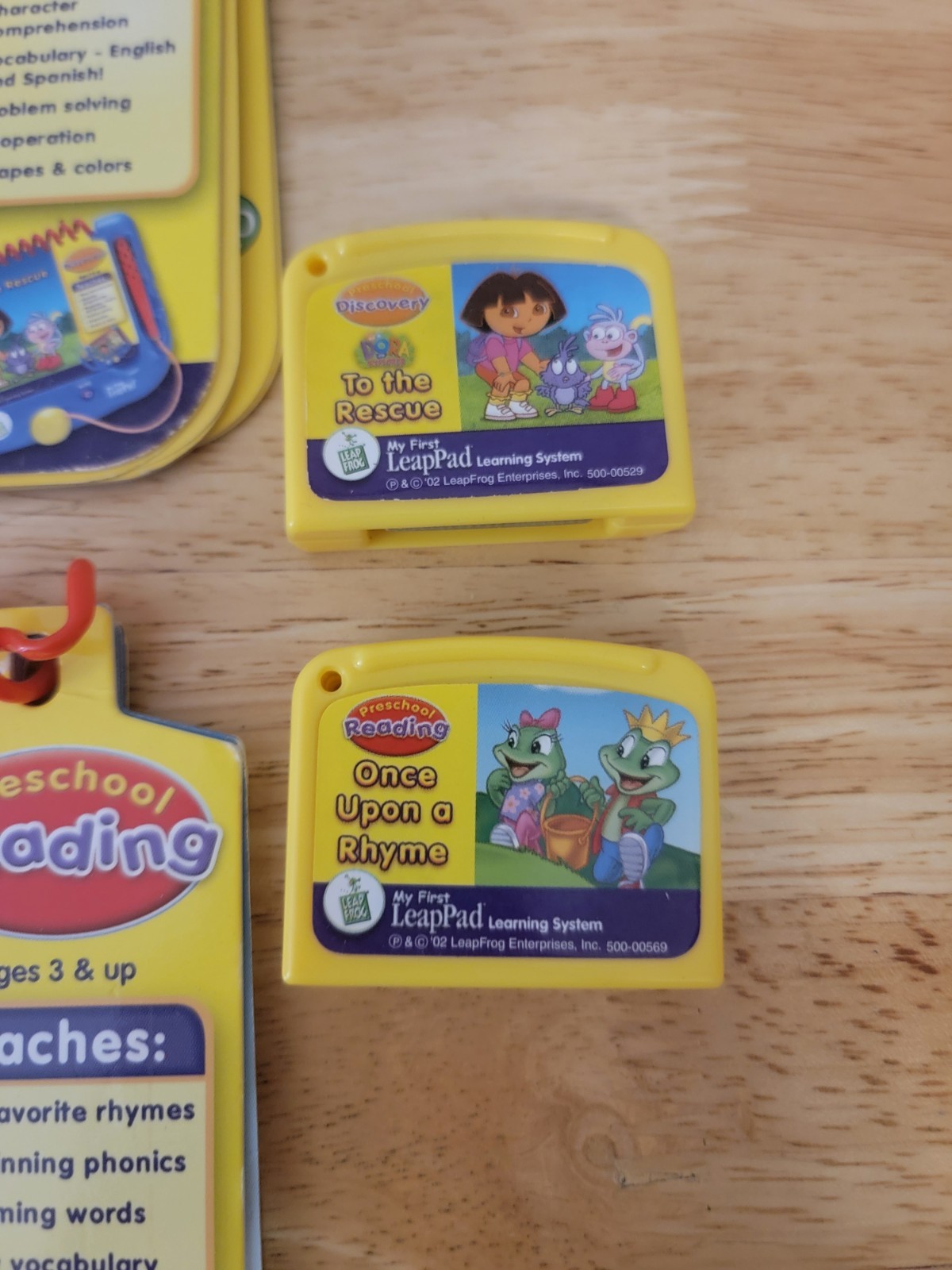 My First LeapPad: Once Upon A Rhyme Preschool Dora To The Rescue Book Cartridge