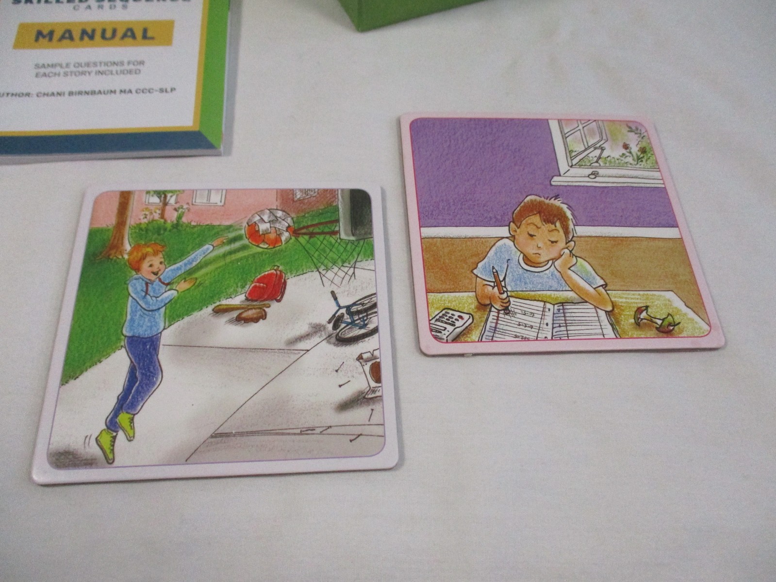 SkillEase Story Cues Skilled Sequence Cards Skill Ease Language Social Skills