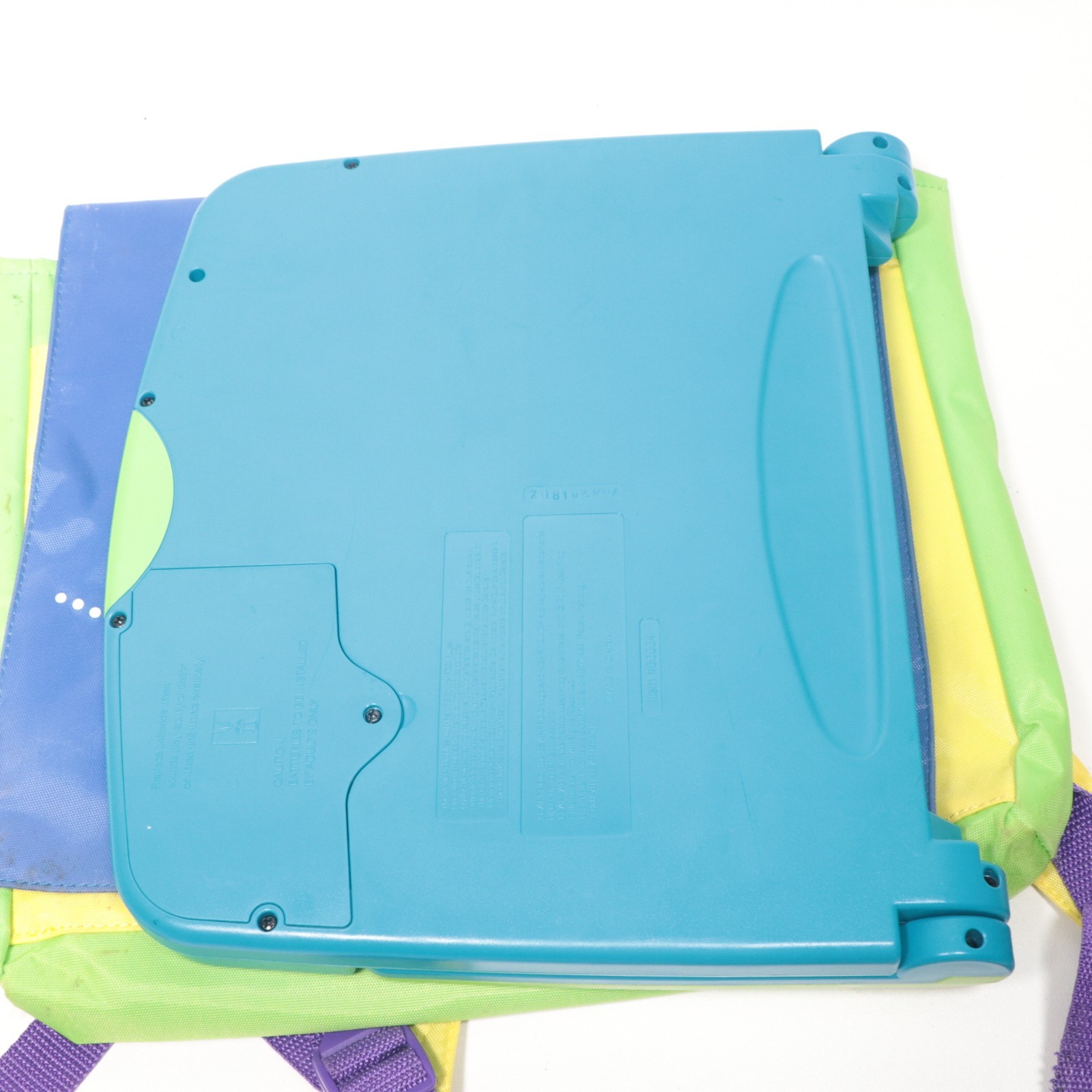 Leap Frog LeapPad Plus Writing System w/ 3 Books & Cartridges Carrying Backpack
