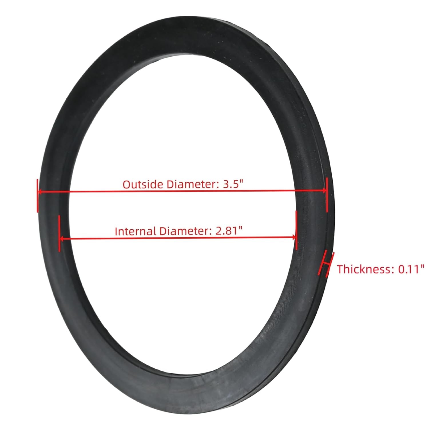 2PCS Fuel Gas Cap Gasket fit for Kenworth T2000 T400 T440 T450 T470 T600 T660 T6
