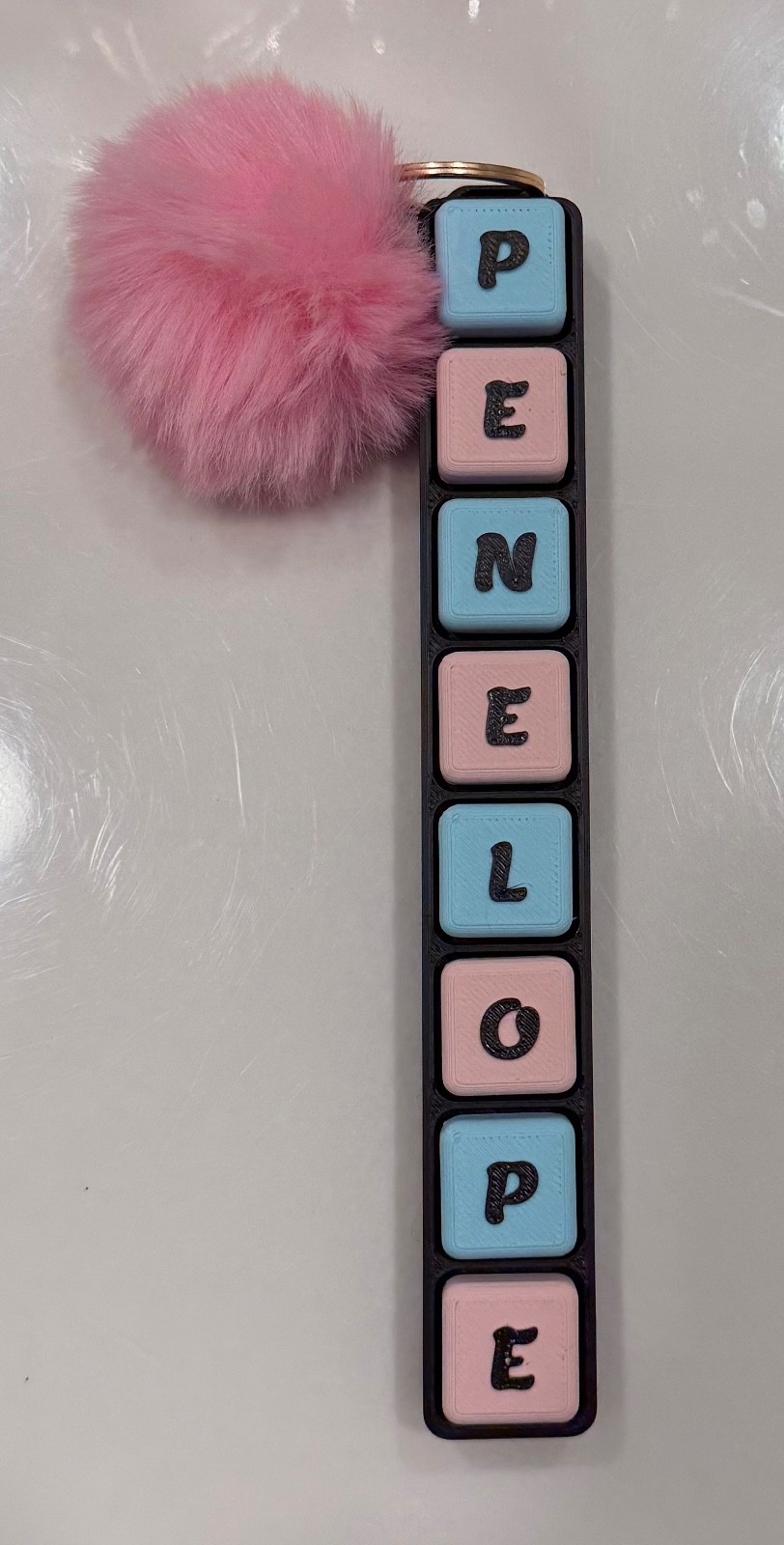Customized Name 3d printed fidget clicker – Choose your color – message seller