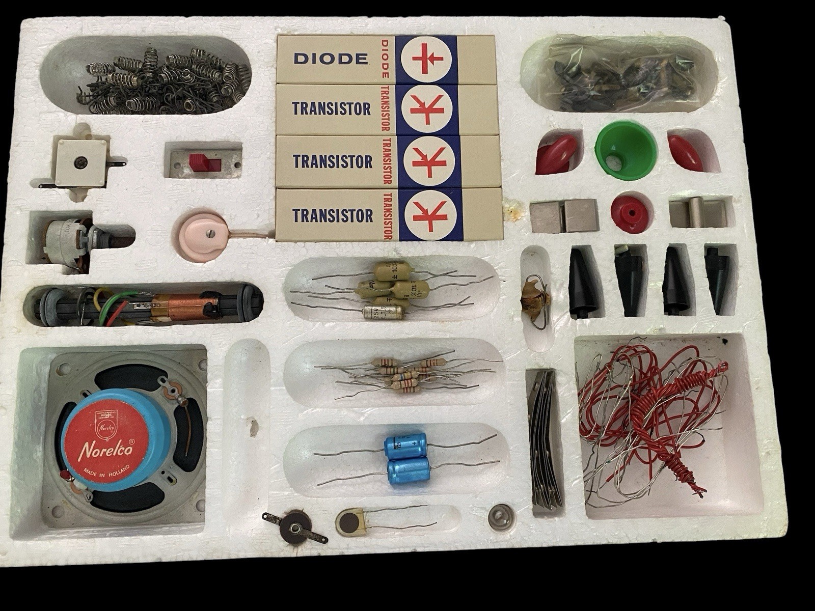 Vintage Norelco Electronic Educational Kit EE 20 All Transistor 1960s