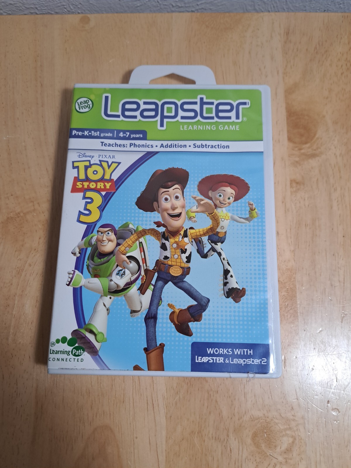 5 Leapster Disney Cars,Toy Story3,Ratatouile,The princess the frog,Tangle Games