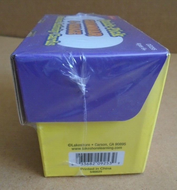 Lakeshore Quick-Pick Grammar & Usage Student Activity Cards DD295 NEW!