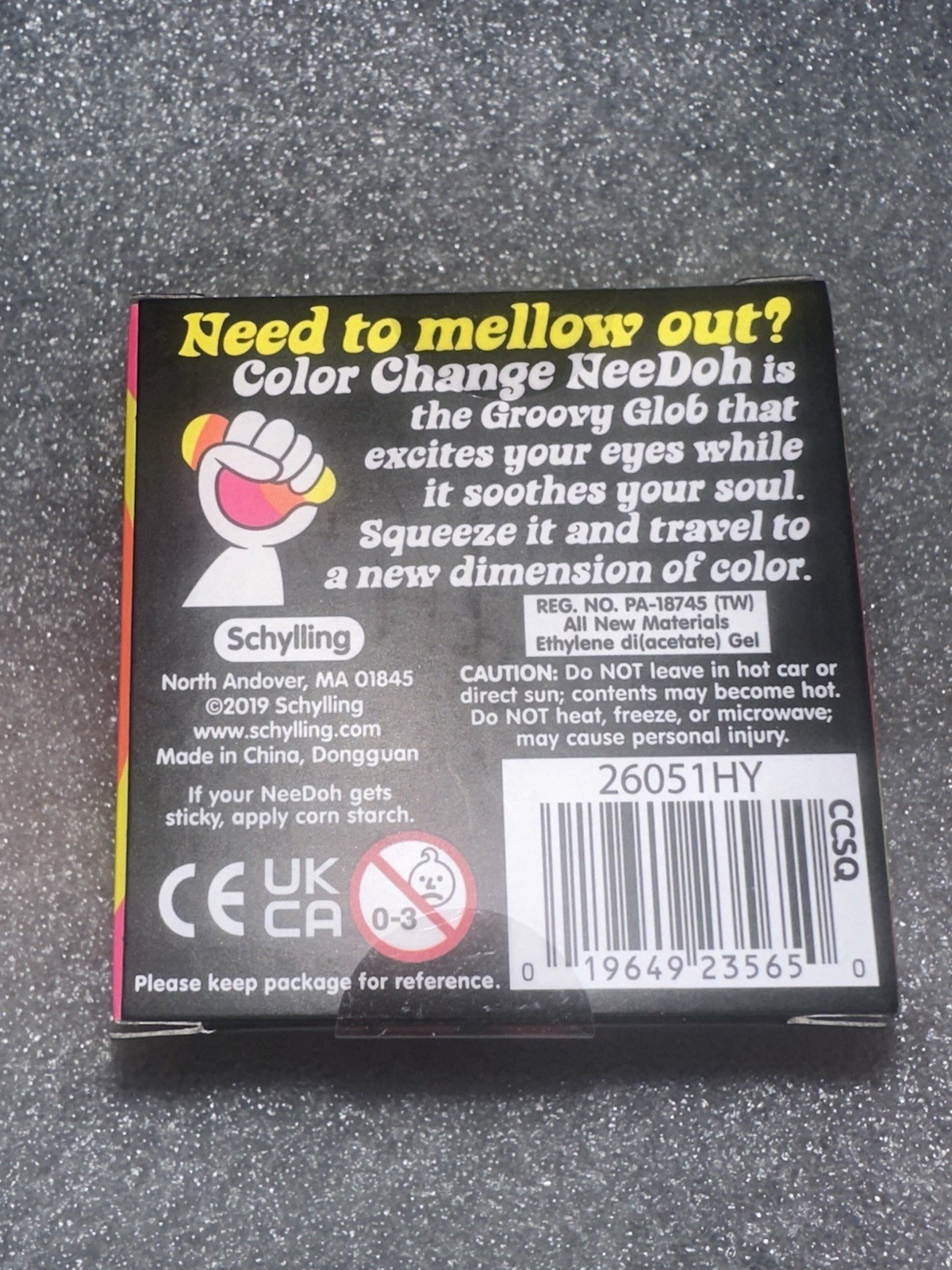 NeeDoh Color Changing – YELLOW – NEW SEALED – FAST SHIPPING