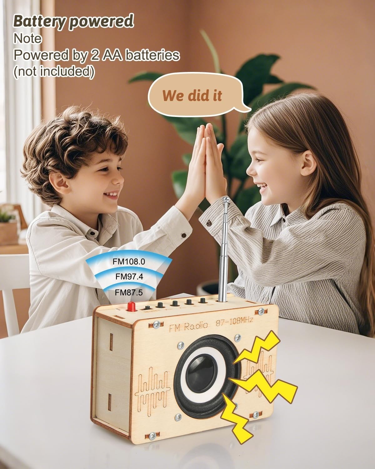 Science Kits for Age 8-12 12-14 STEM Toys for Boys Build FM Radio Kit Gifts f…