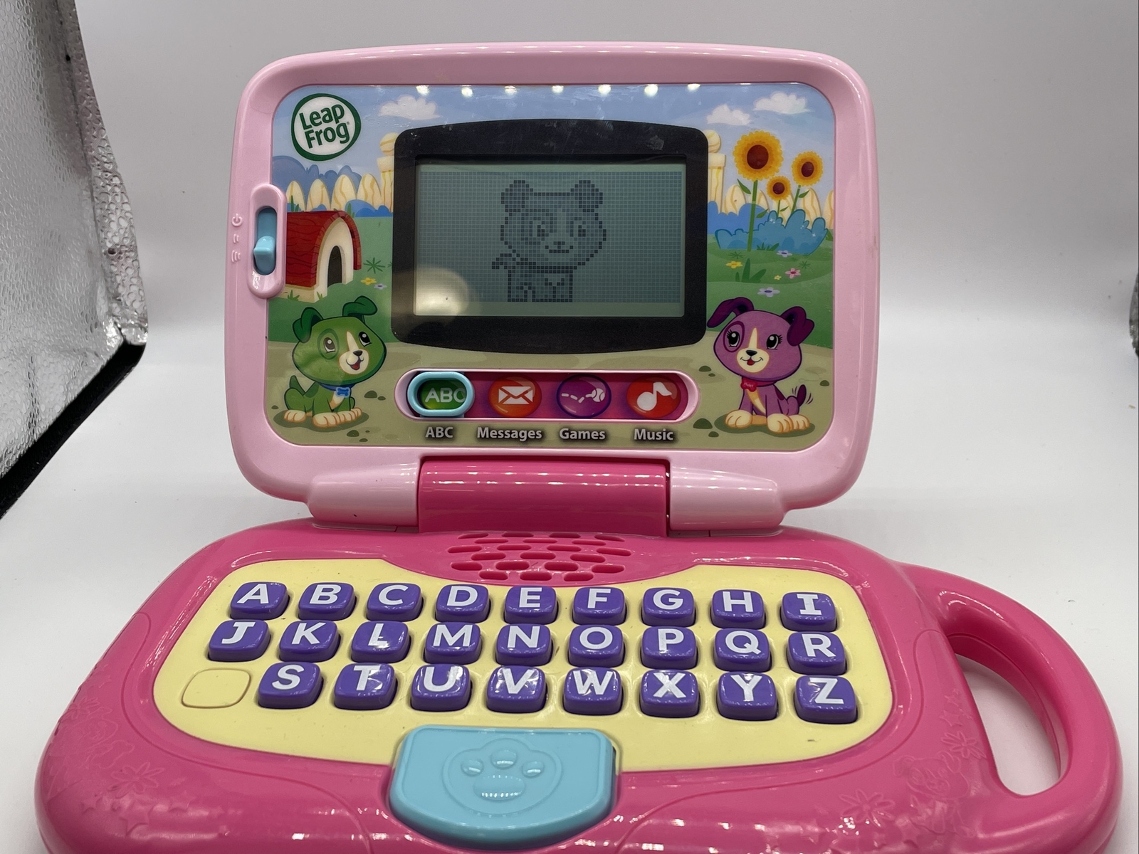 LeapFrog My Own Leaptop, Alphabet Learning, Kids 2-4 Years – Pink (Pre-Owned)