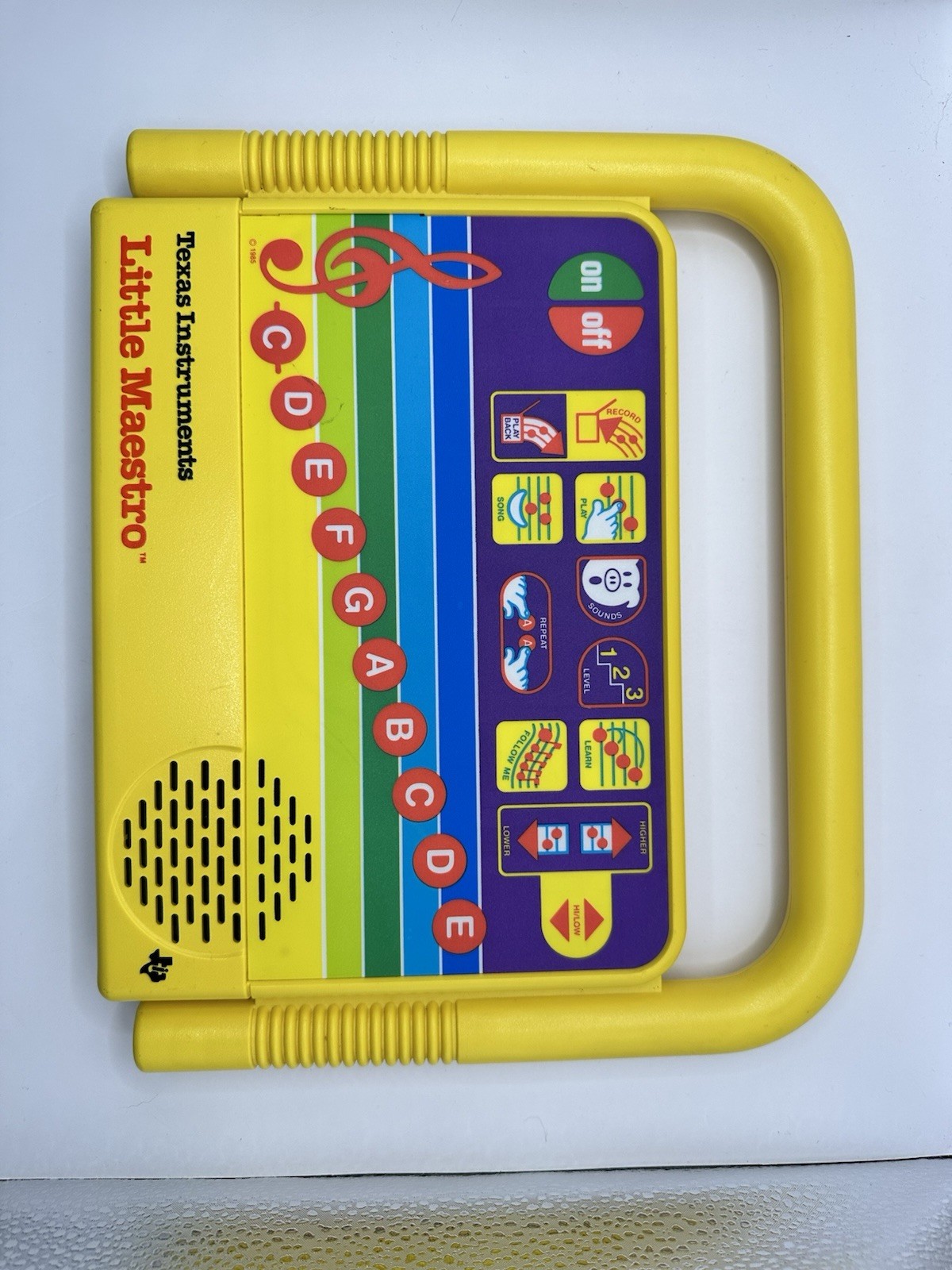 Vintage Texas Instruments Little Maestro 1985 Musical Toy NOT WORKING Parts