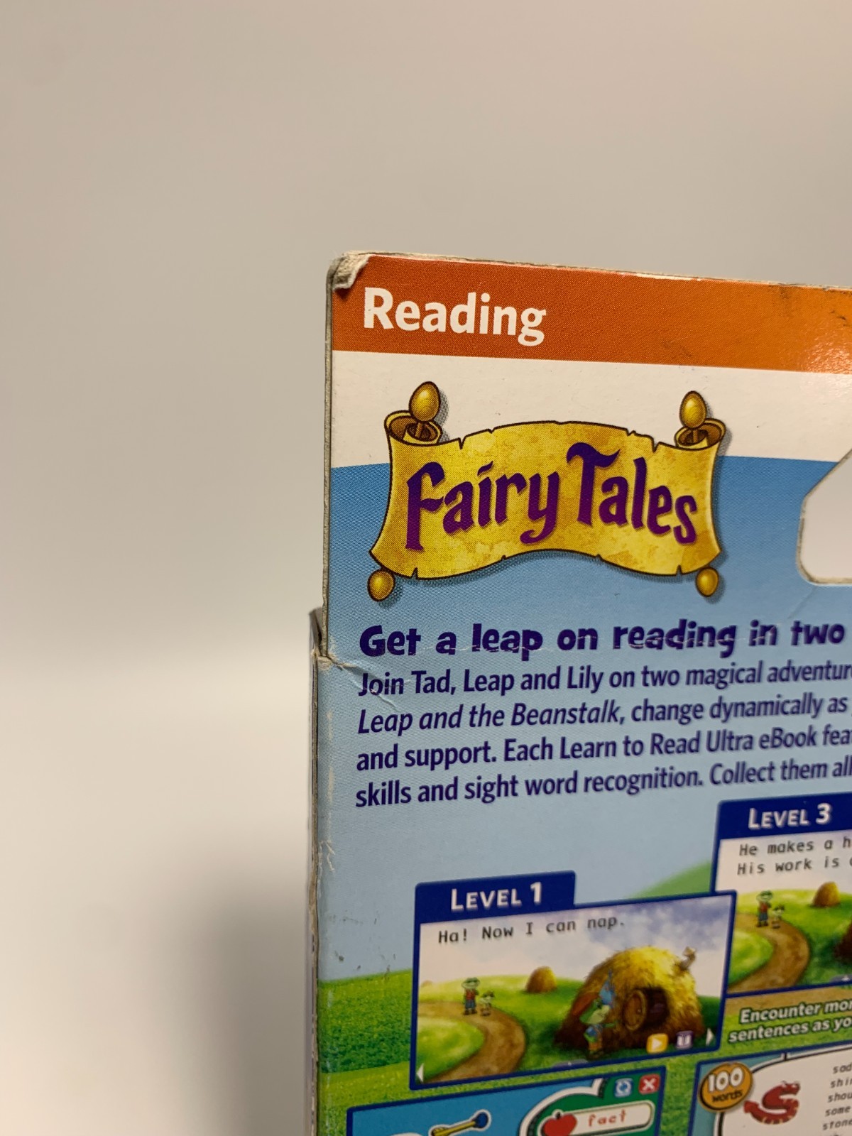 LeapFrog Explorer Learn to Read Fairy Tales LeapPad Ultra eBook New Sealed