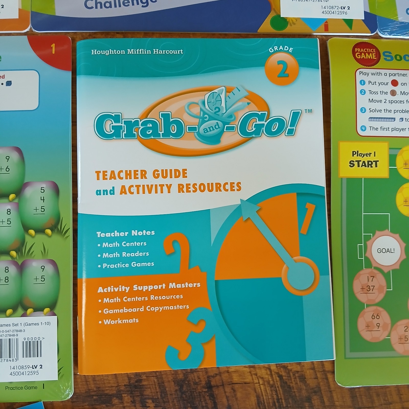 HMH Go Math! Grab & Go Differentiated Centers Kit Grade 2 Teacher Resource NEW