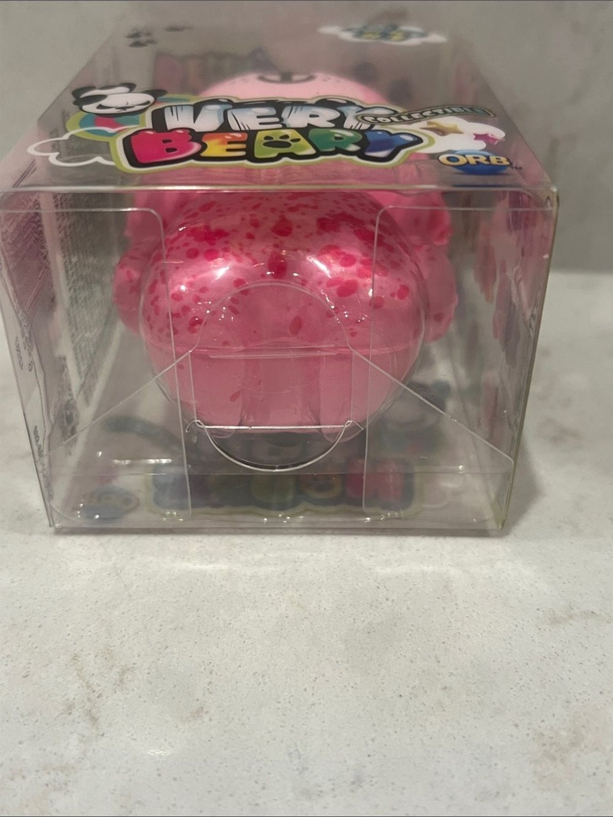 Orb Very Beary Ultra pink Squishy Toy