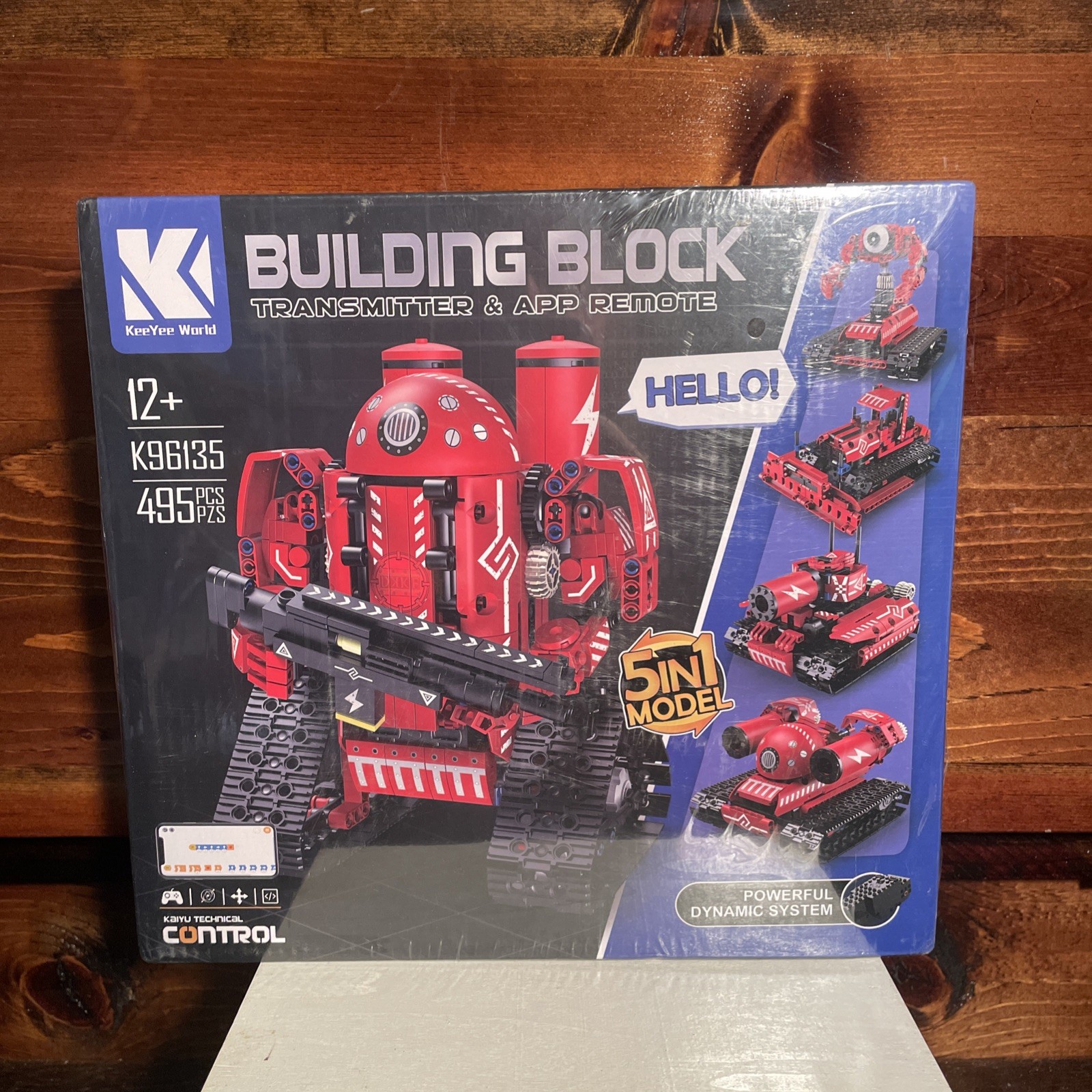 STEM Robot K96135 youth Ages 12+ 5-In-1 Remote Control and APP remote New