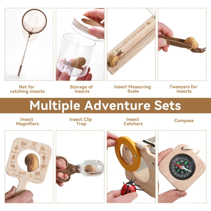 Fun And Educational Insect Study Set Designed For Junior Scientists Ages 3 To 7