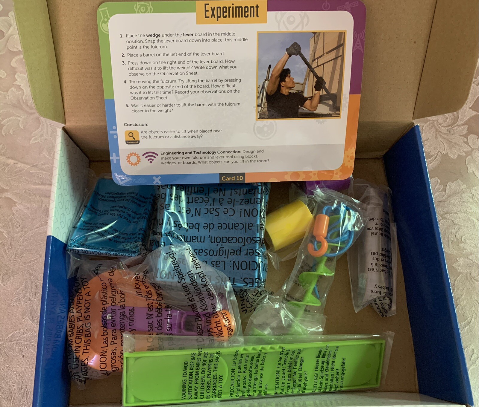 New – Learning Resources Learning Essentials – STEM Simple Machines Activity Set