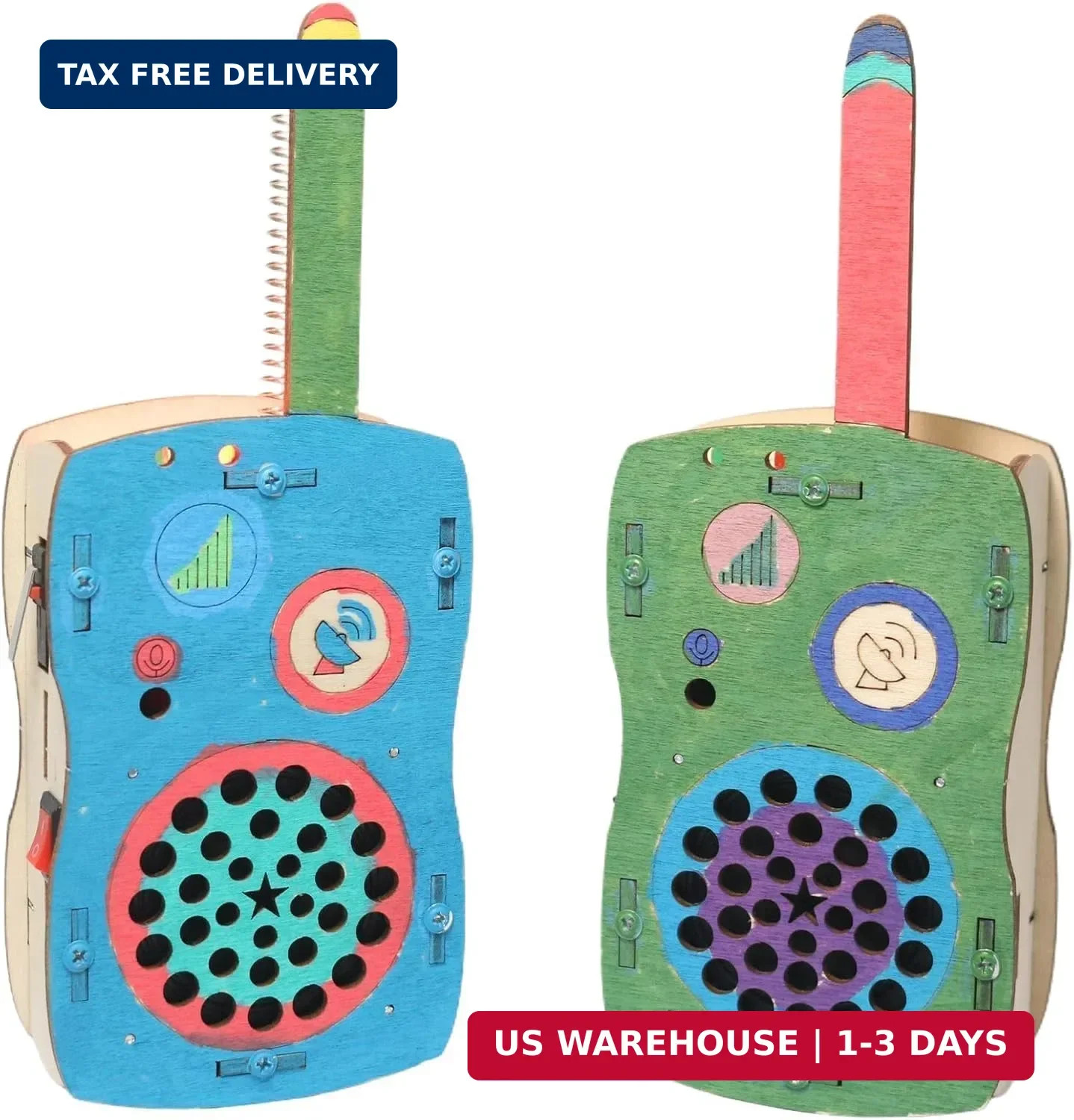 STEM Toys for Age 6-8-13 Crafts Kits Building Your Own Walkie Talkies for Kid…