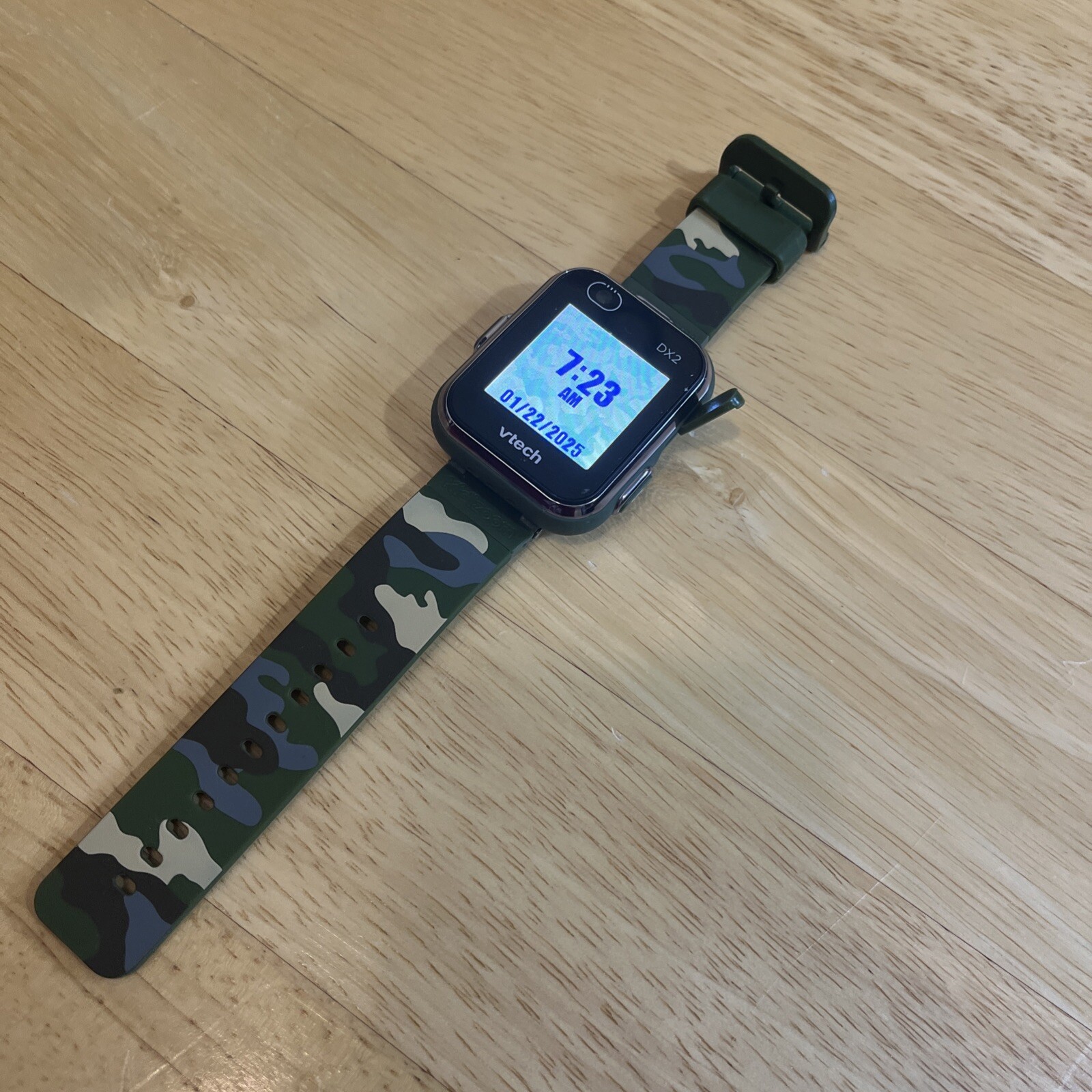 VTech 80-193808 Kidizoom Smartwatch DX2 Smart Watch – Camouflage Green