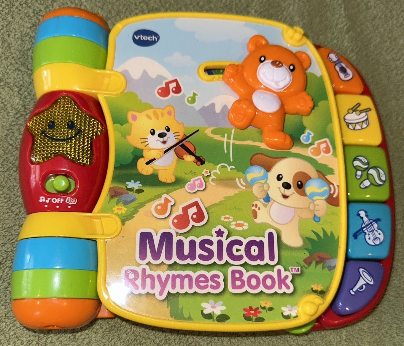 Vtech Musical Rhymes Book (Music + Songs Toys) – 6 Months to 3 Years