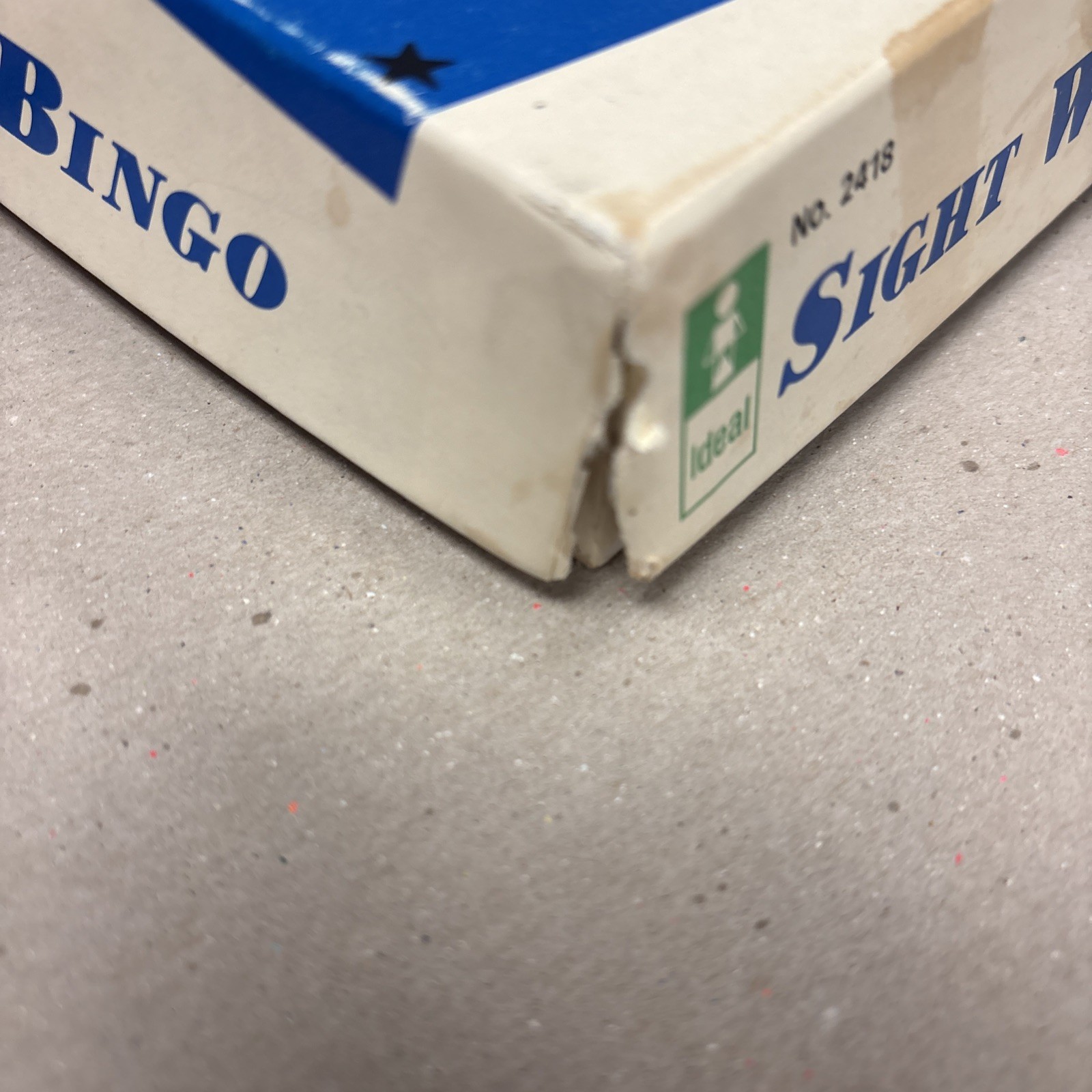 1985 Ideal School Supply Sight Word Bingo N0. 2418 Dolch Fry Fry’s List