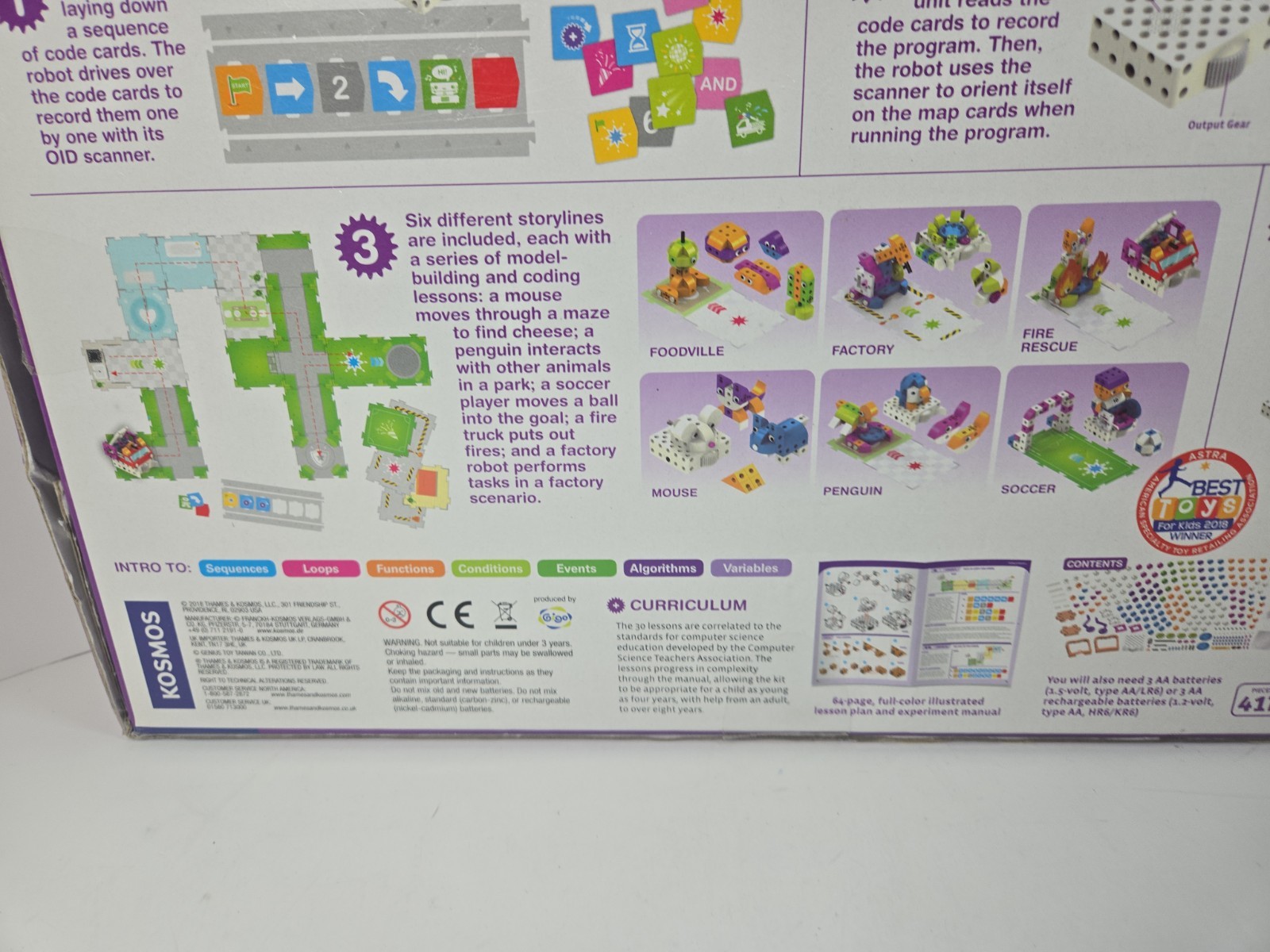 Thames & Kosmos Kids First Coding & Robotics 417 Pieces, 30 experiments Complete