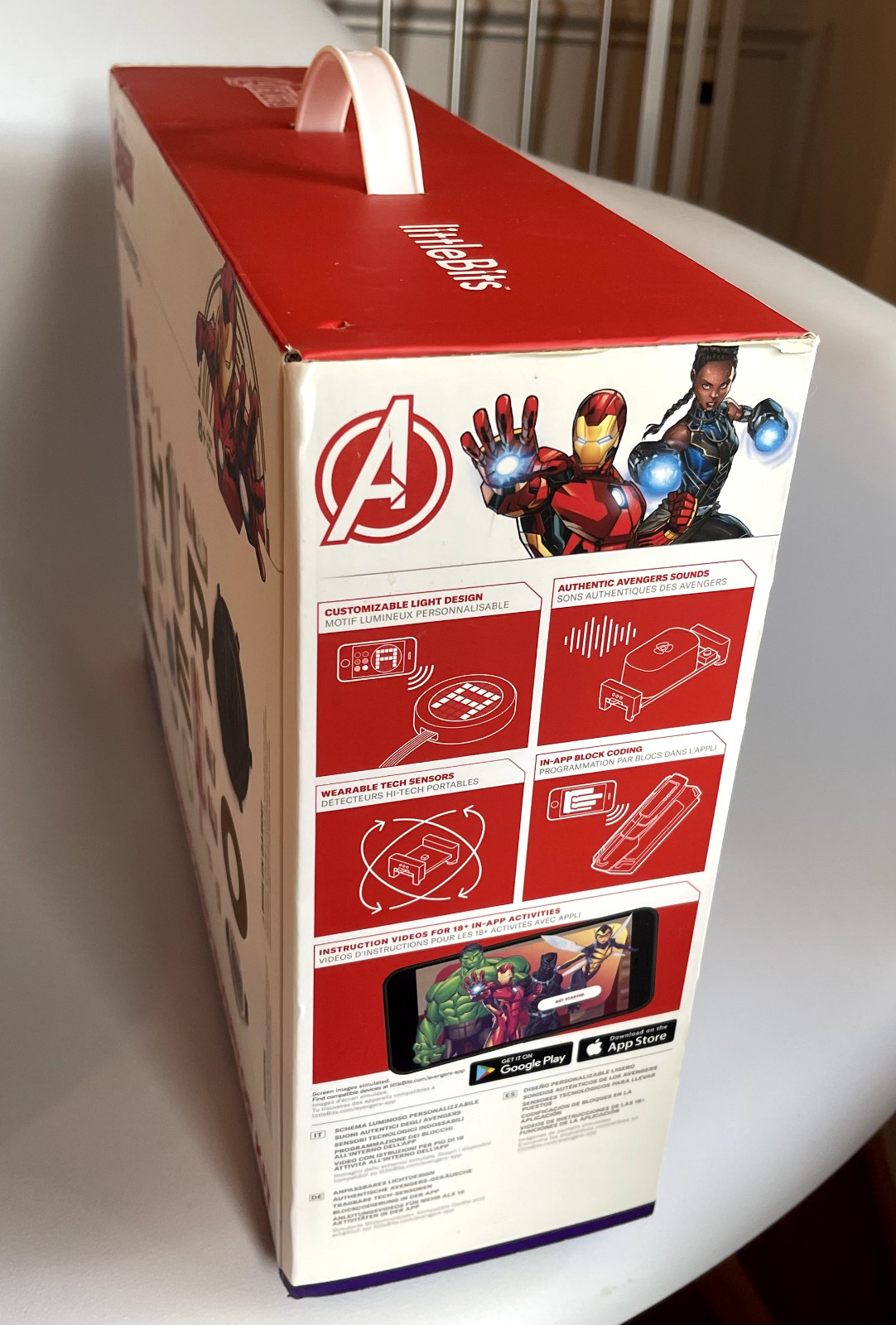 LittleBits Marvel Universe Avengers Hero Inventor Kit- New in box, unopened
