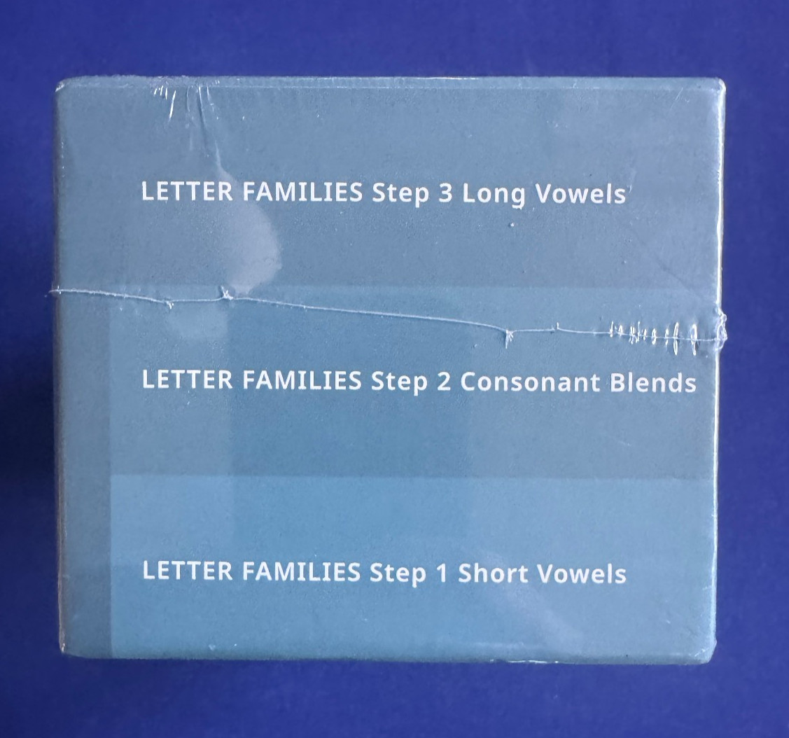 Brainstrong Letter Families Box Set • Phonics Flashcards • Ages 5-7 • Homeschool