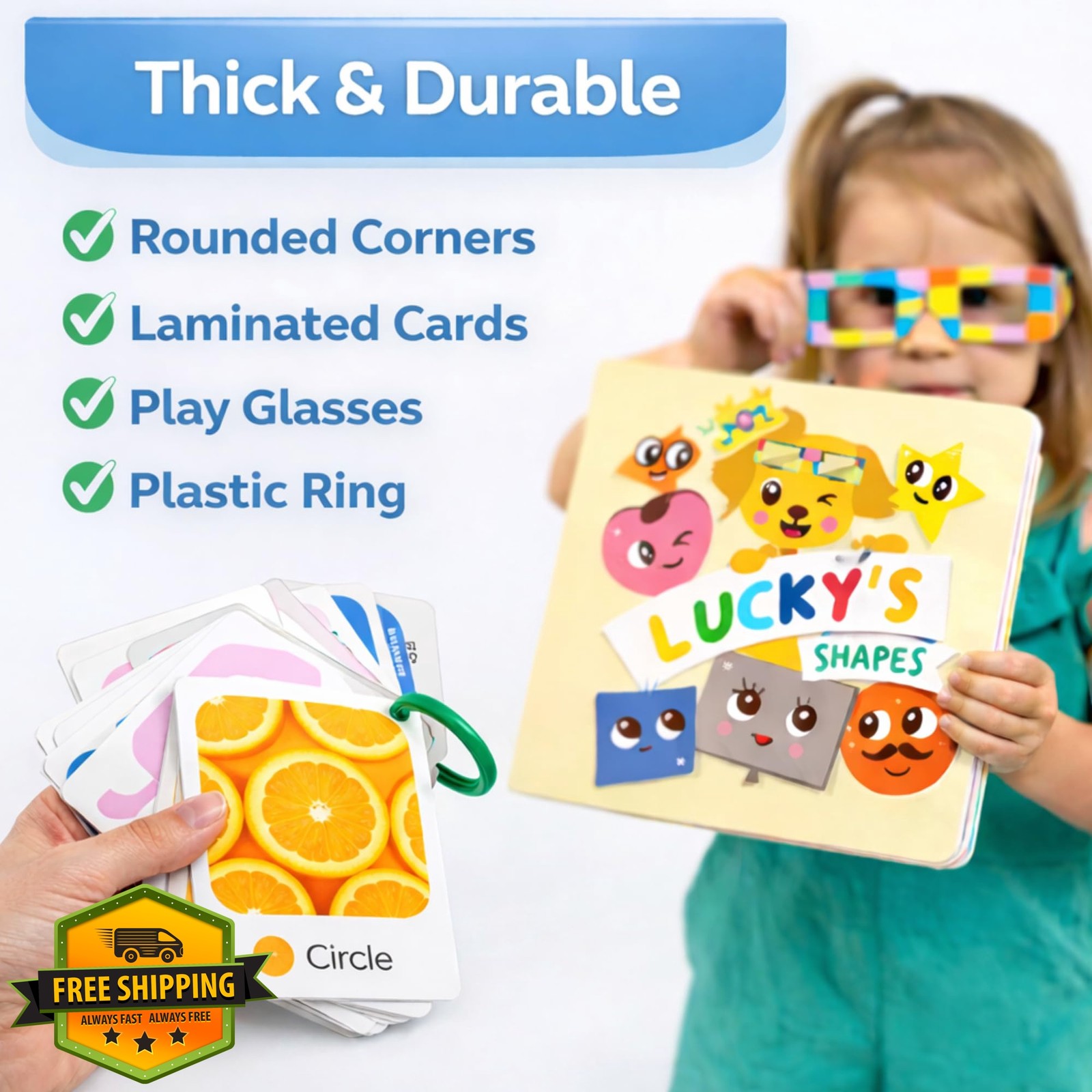 TOYVENTIVE Smart Box Pink Flash Cards Puzzles