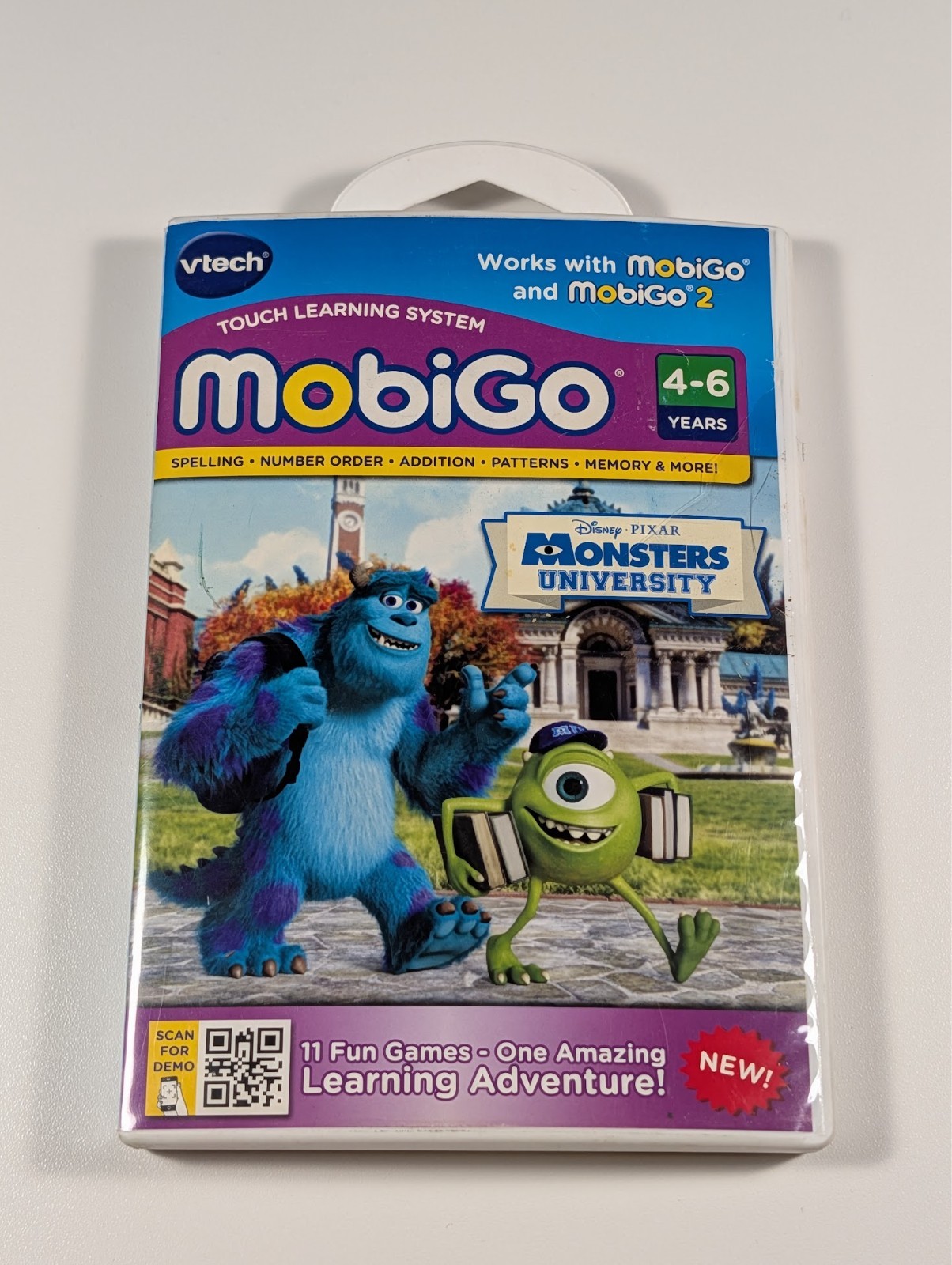 VTech Disney Pixar Monsters University MobiGo Touch Learning Game
