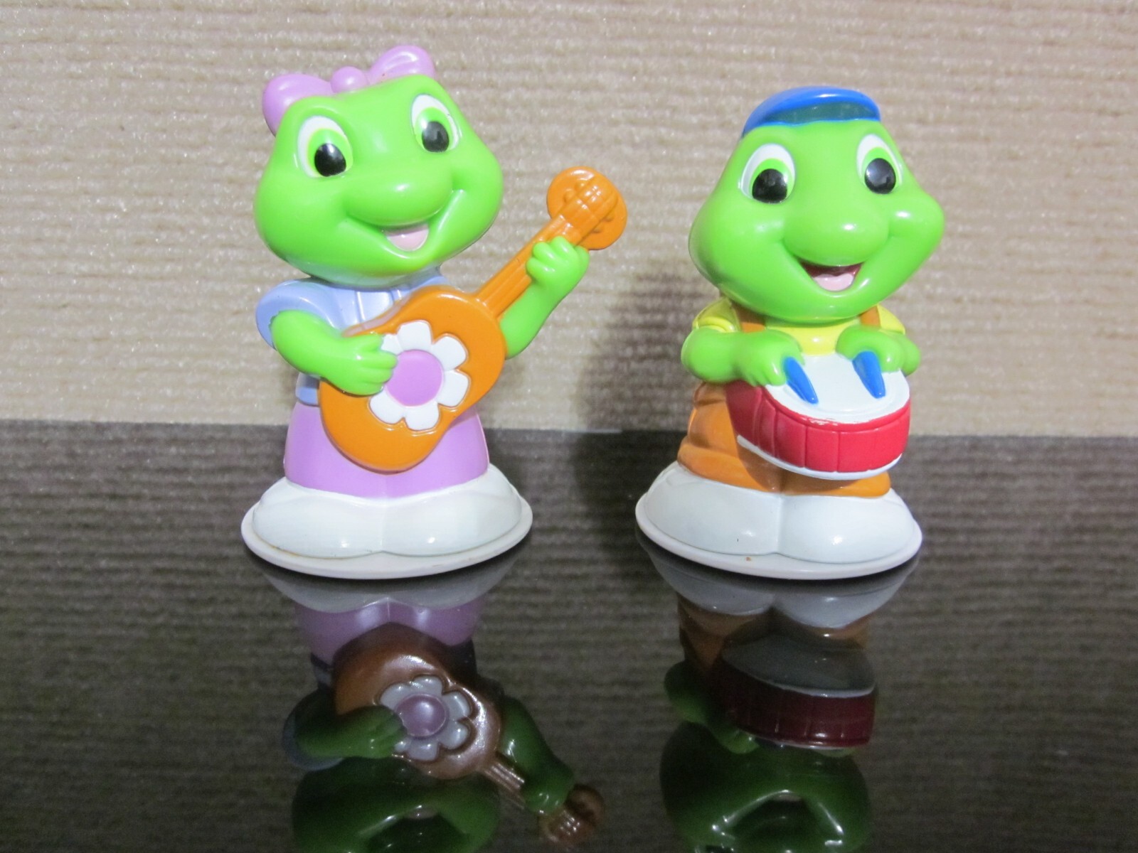 LEAP FROG PHONICS SCHOOL BUS TAD (Baby) & LILY REPLACEMENTS Drums Guitar