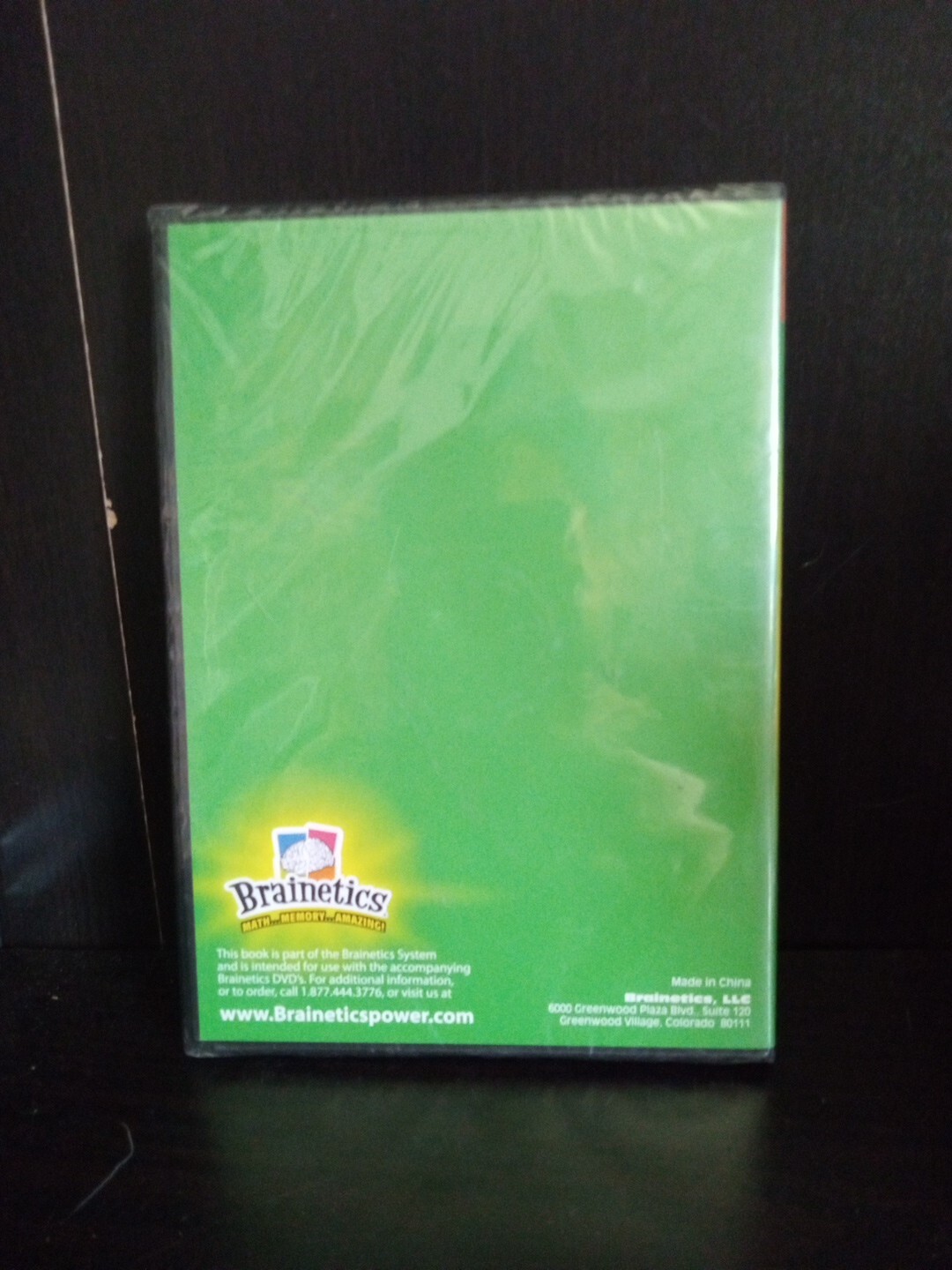 Brainetics Math Memory System DVD 1-2 Educational Game Warm Up Numbers ~ Trl8#97