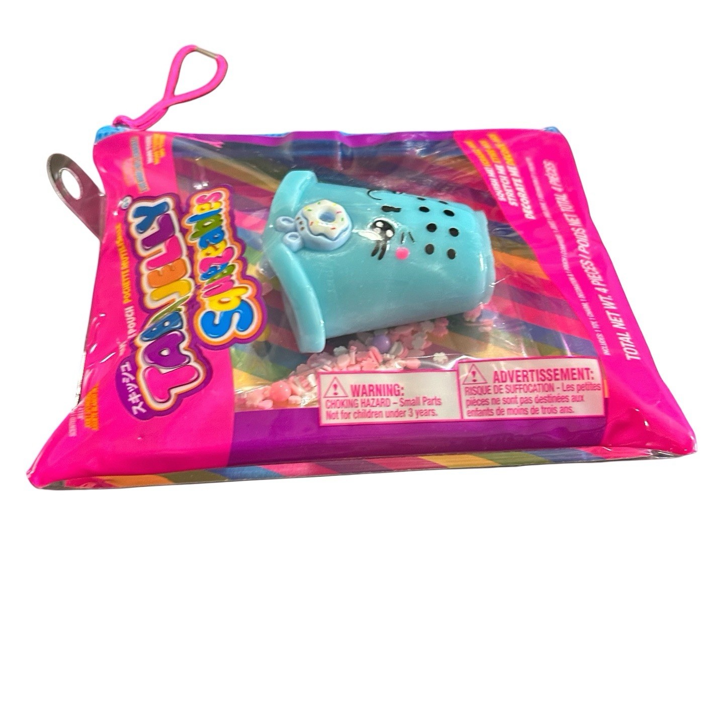 Squishy Taba Jelly Squeezeables Blue Boba Cup Squish Squeeze Fidget Sensory Toy