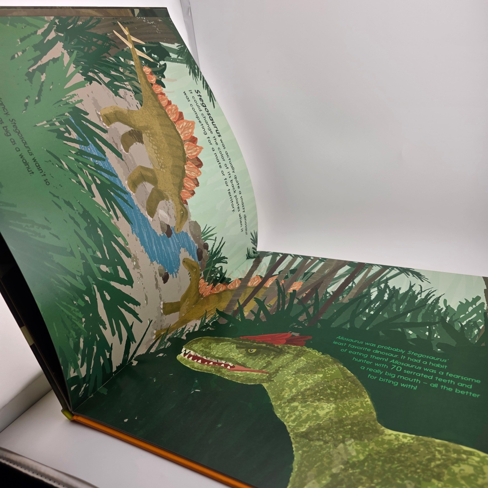 Lifesize Dinosaurs and Prehistoric Creatures Kids Interactive Book Sophy Henn