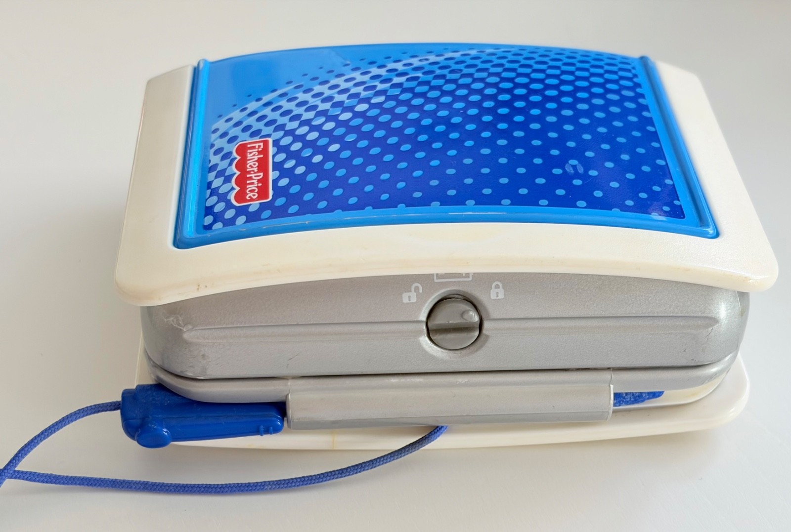 Fisher Price iXL 6-in-1 Learning System Blue Handheld Console Only Powers On
