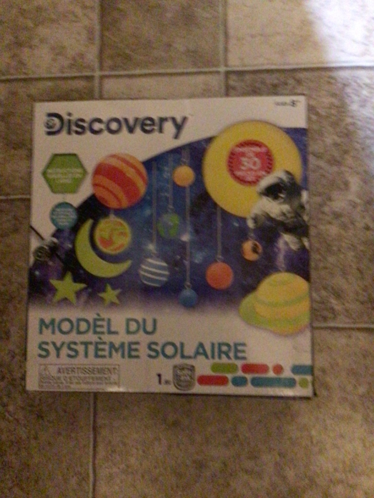 Discovery Solar System Model 30 Piece 3D Model Set Science Kit For Kids~Sealed