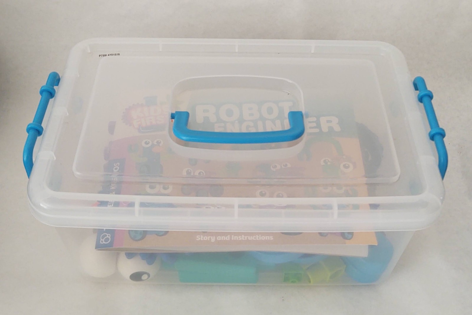 Thames & Kosmos, Kids First, Robot Engineer Kit & Storybook (w/storage case)
