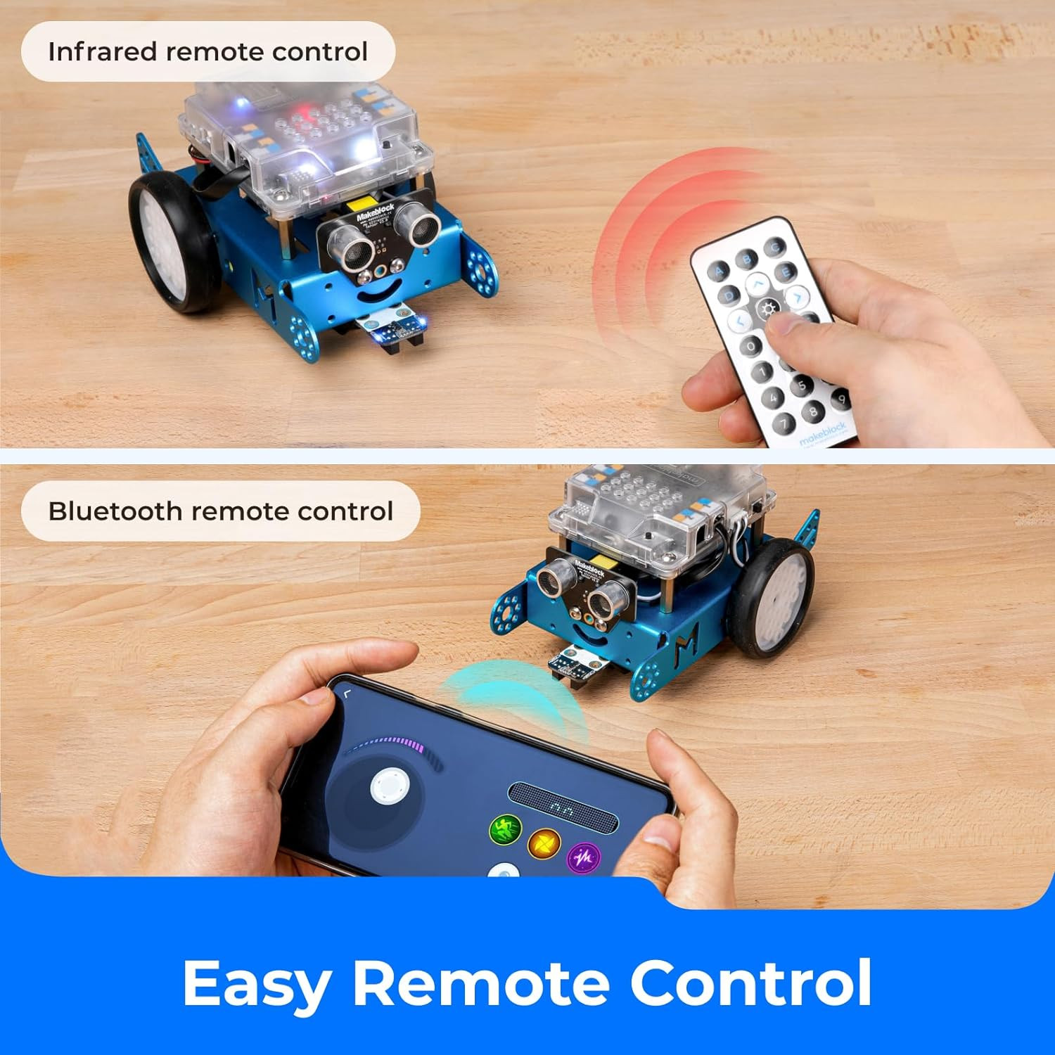 Makeblock Mbot Robot Kit, Robotics for Kids Ages 8-12 Learn to Code with Scratch