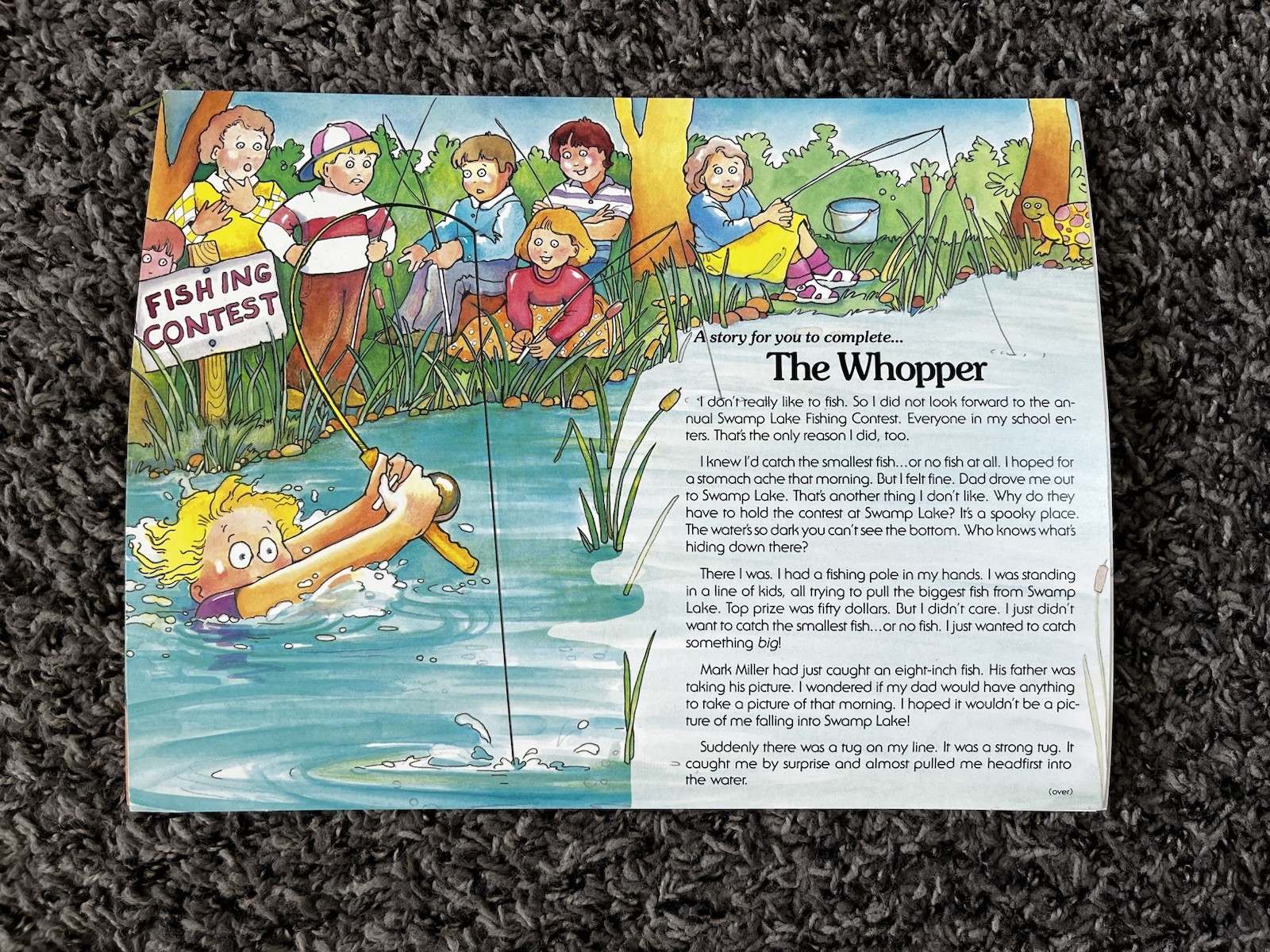 Vintage Cliffhangers Reading Program 1987 Homeschool Set – 48 Stories And Book