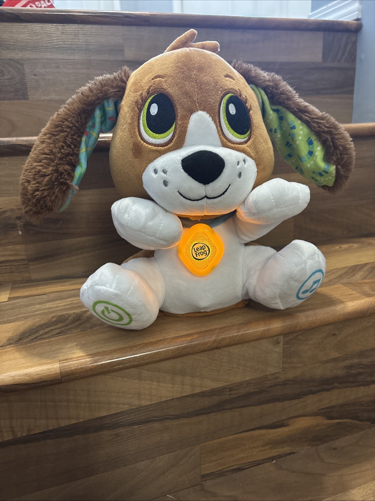 Leap Frog Puppy Speak & Learn Interactive Toy Sings Talks Ears Flop Tested&Works