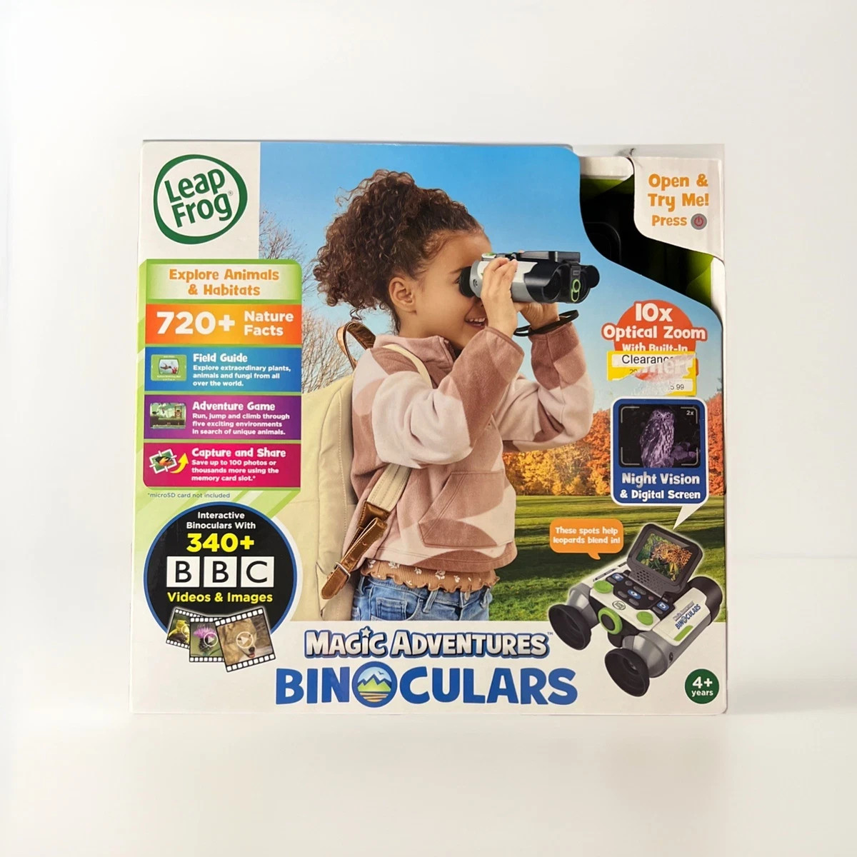 BRAND NEW LeapFrog Magic Adventures Binoculars