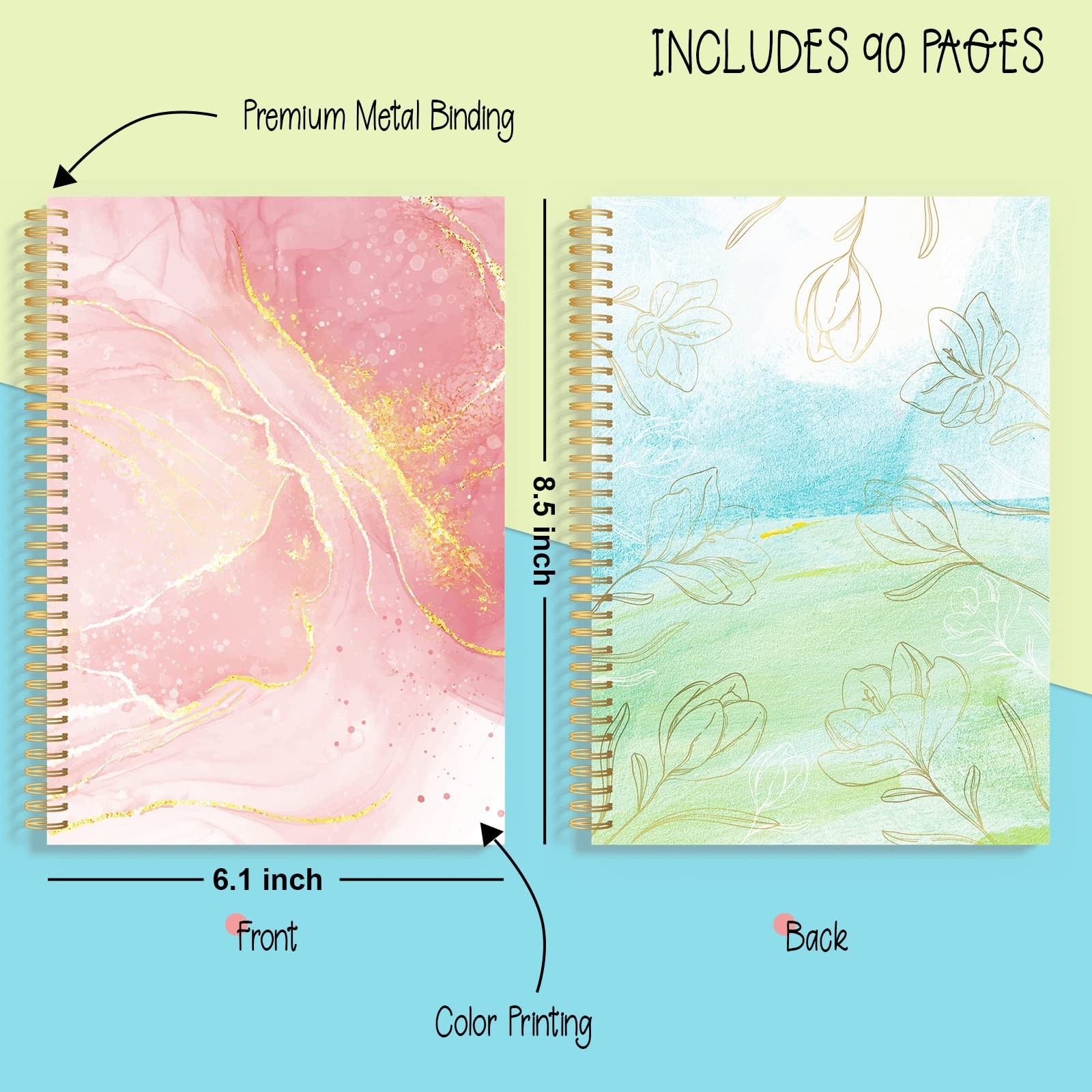 Gifts for Girls Age of 8 9 10 11 12 13 Years Old and Up, DIY Journal Set, Per…