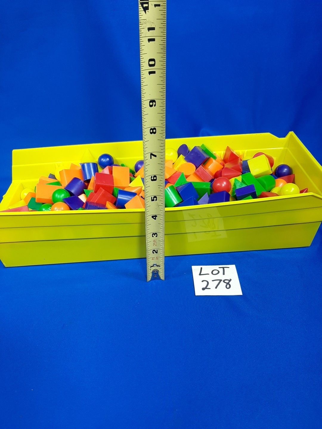 Huge Lot Of 3D Plastic Geometric Shapes Blocks Science Project Learning Toys